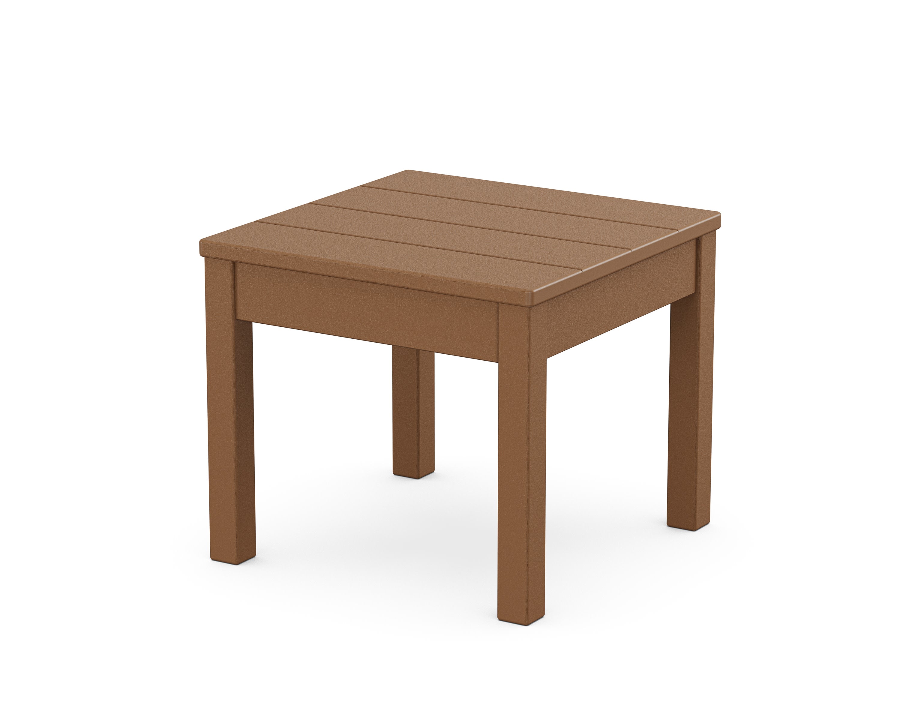 22" Square End Table in Teak