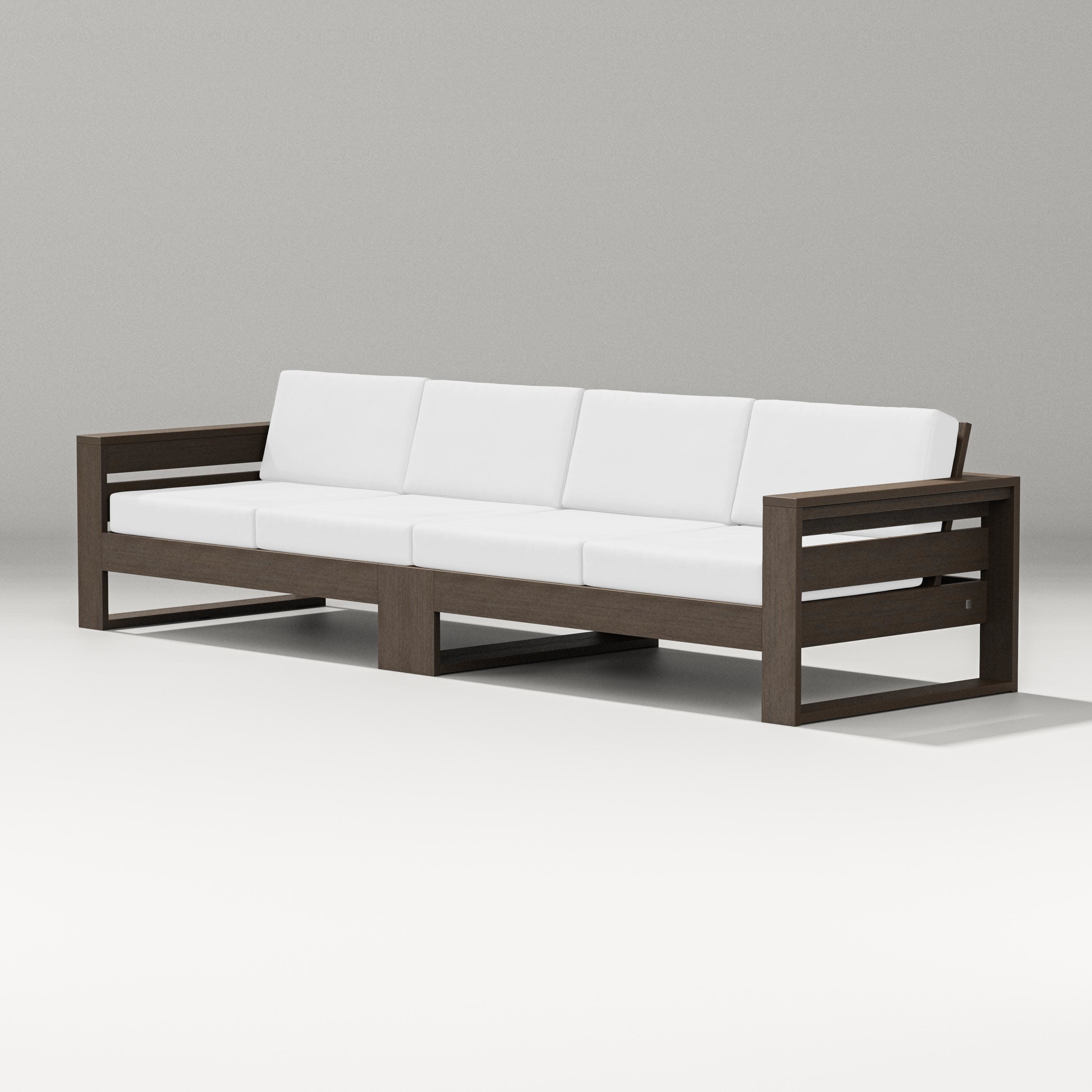 Latitude Straight Sectional in Kona / Natural