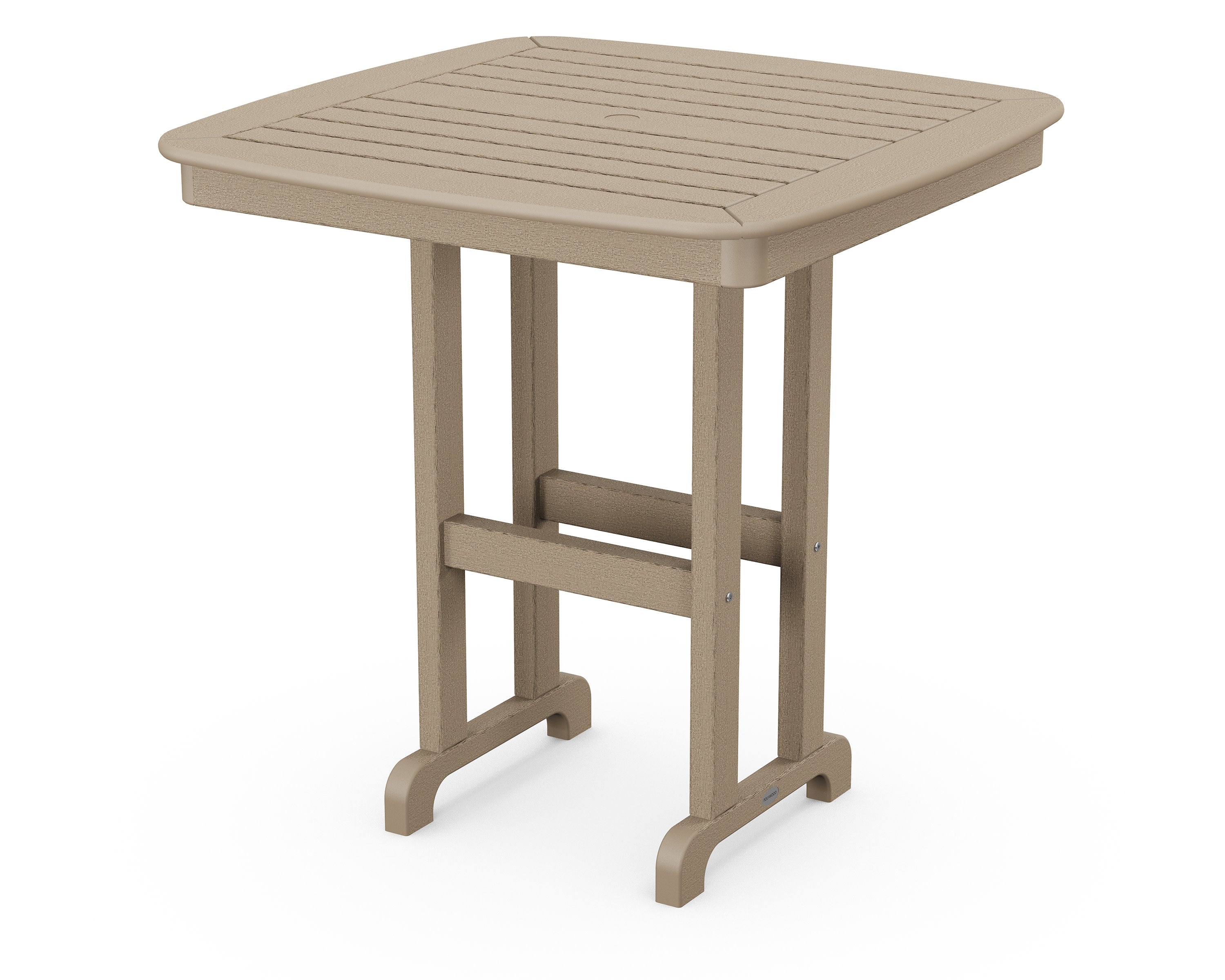 Nautical 37" Counter Table in Vintage Sahara