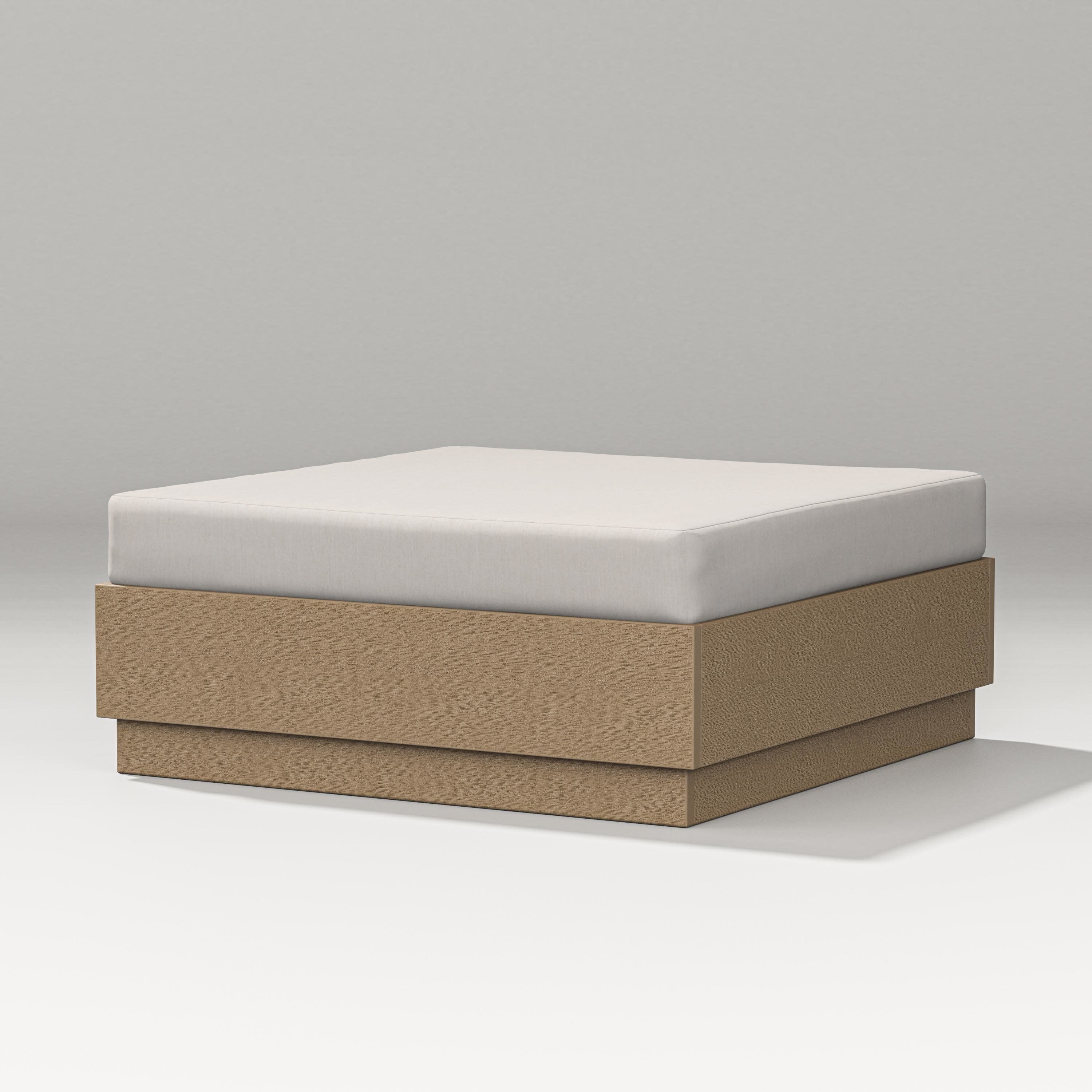 Elevate Lounge Ottoman in Vintage Sahara / Cast Ash