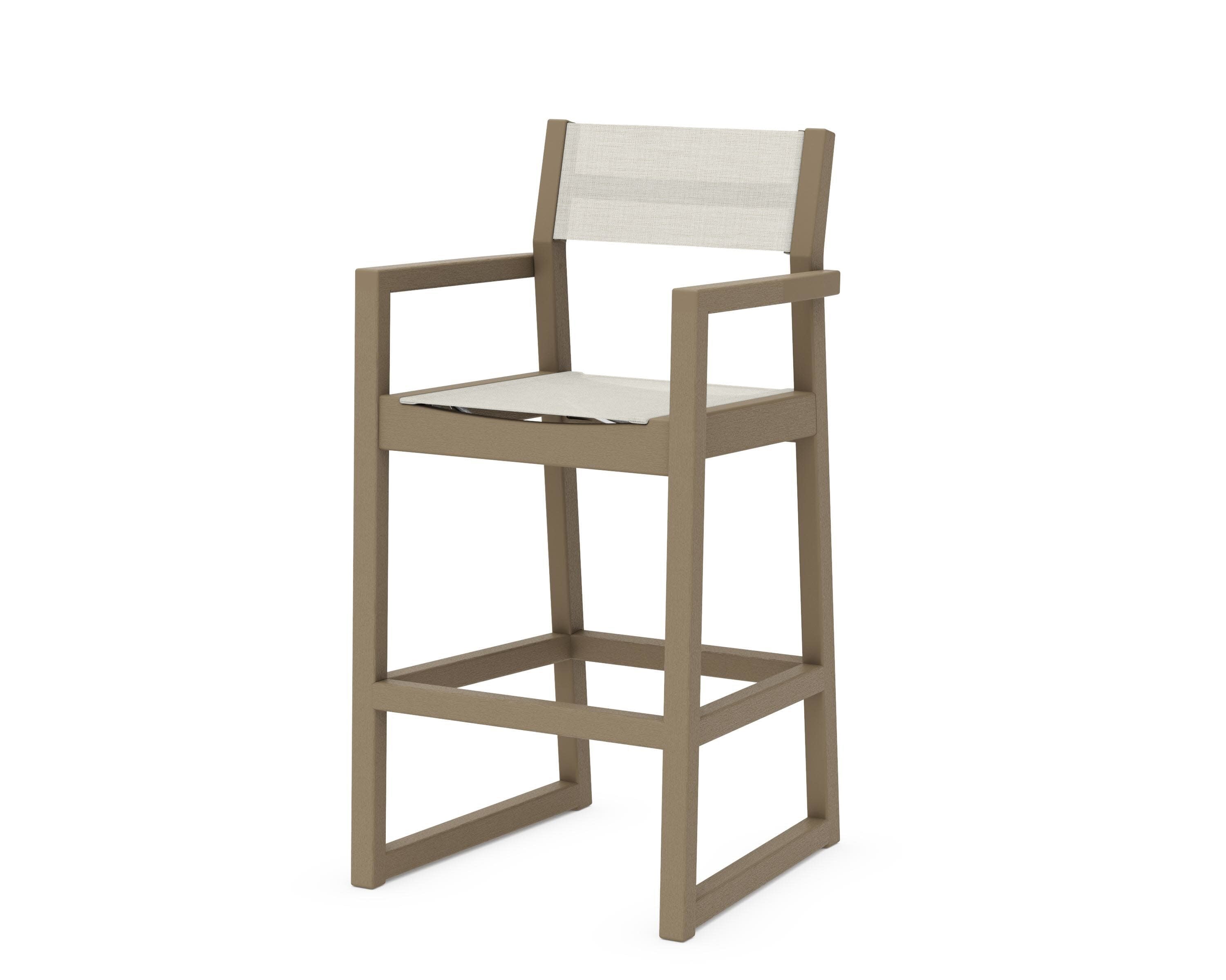 EDGE Sling Bar Arm Chair in Vintage Sahara / Parchment Sling