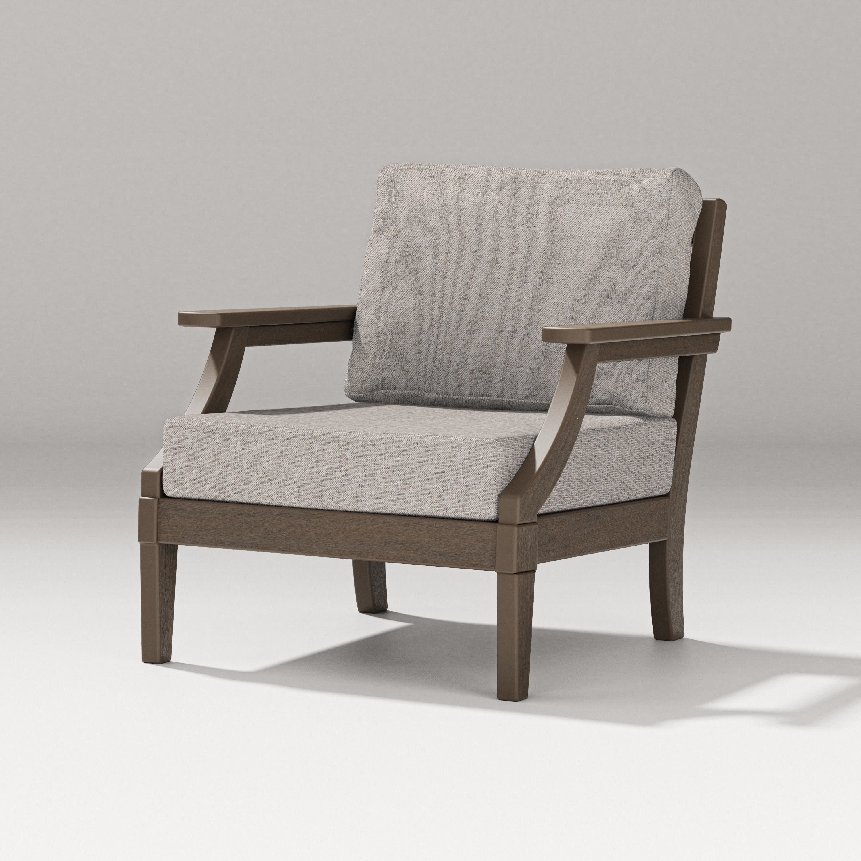 Estate Lounge Chair in Kona / Weathered Tweed