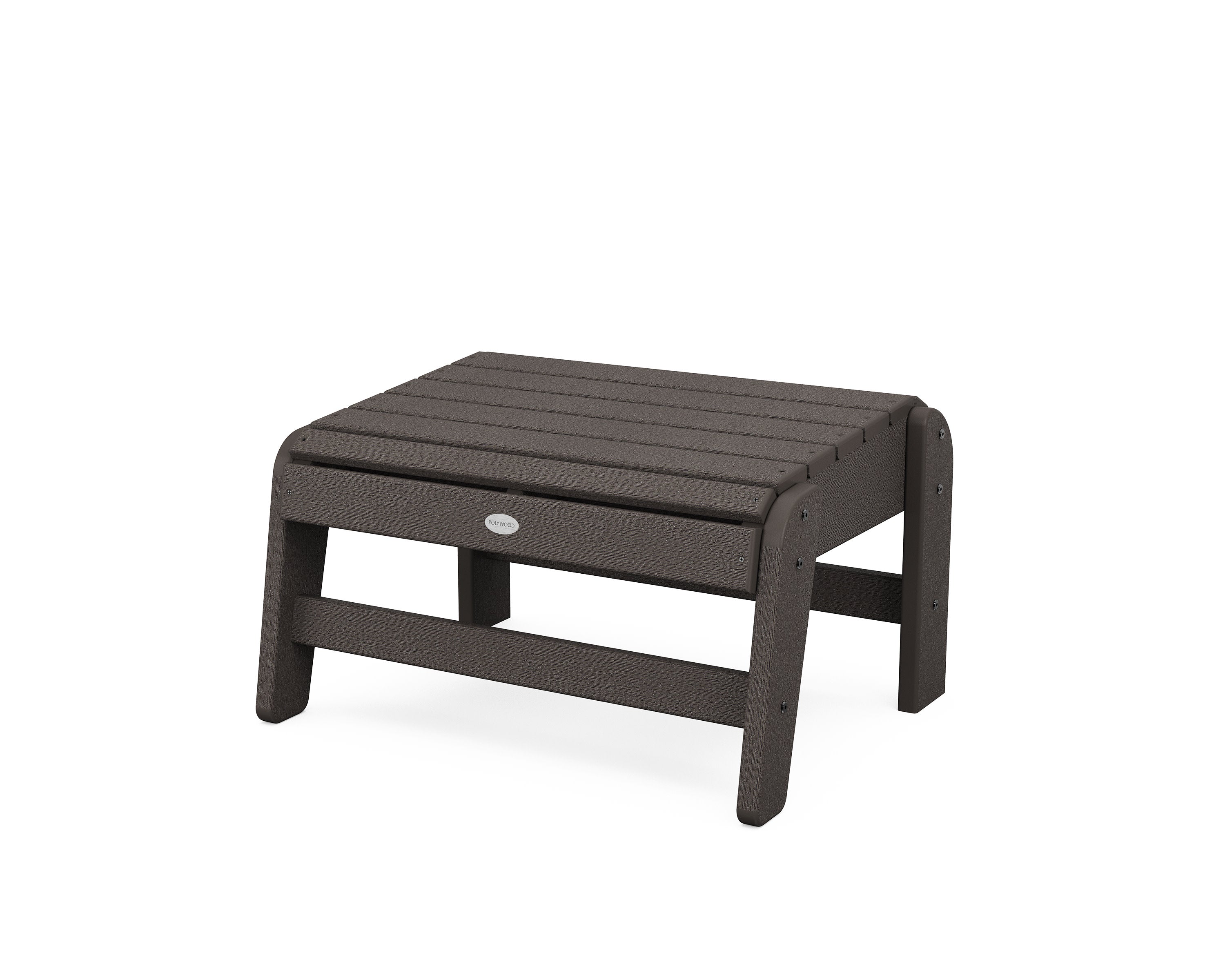 Grand Adirondack Ottoman in Vintage Coffee