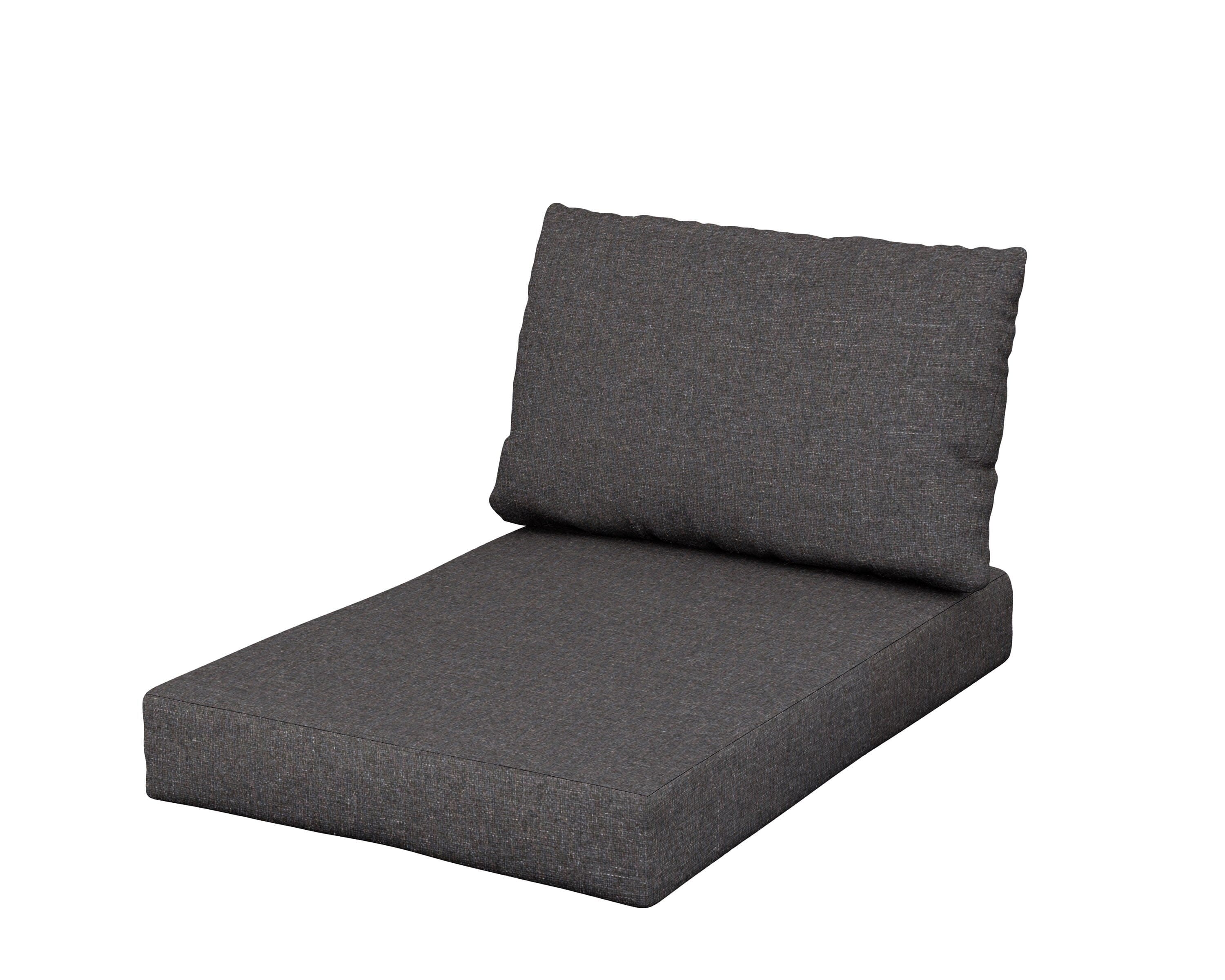 Daybed Swing Seat/Back Cushion in Ash Charcoal