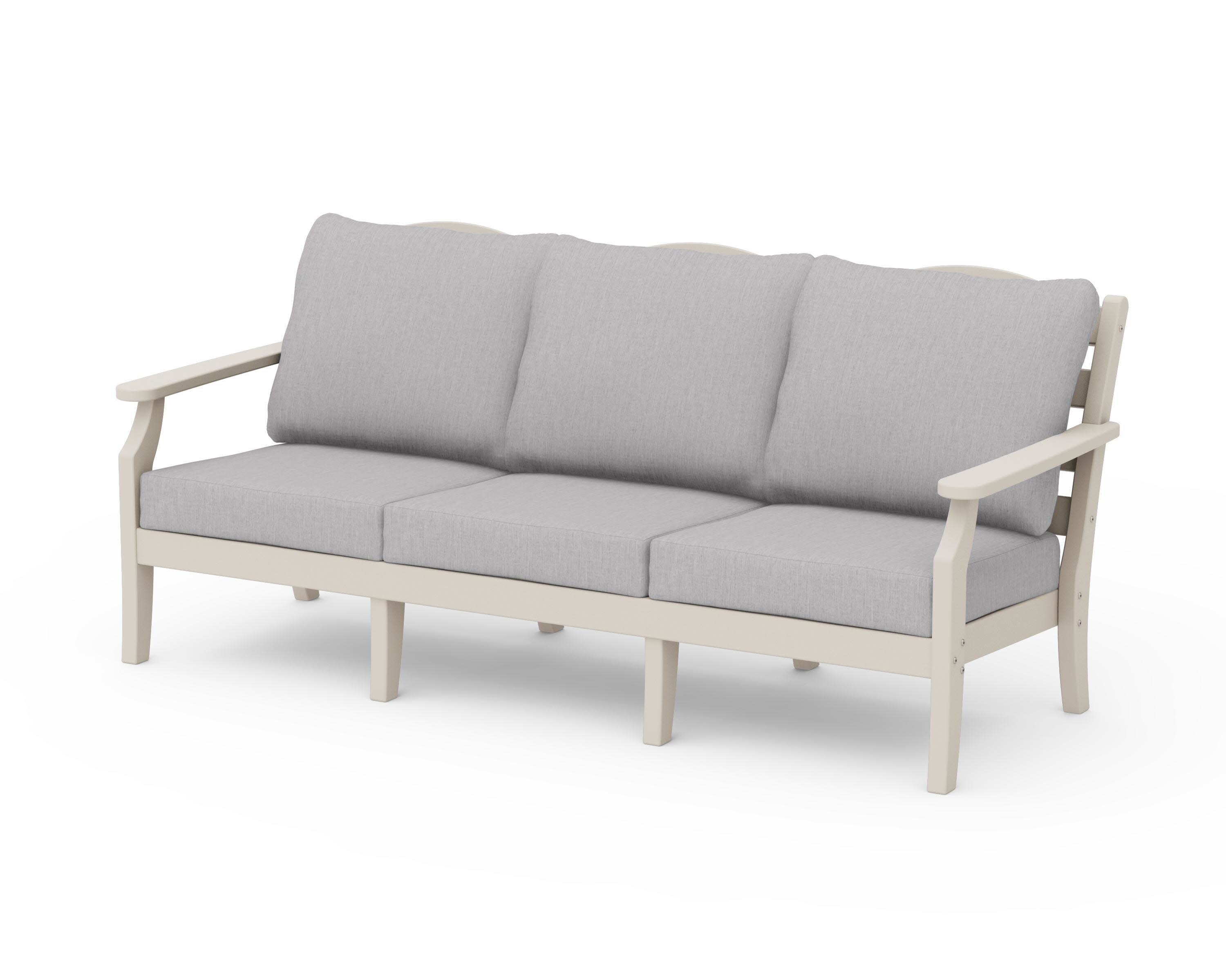 Savannah Deep Seating Sofa in Sand / Granite