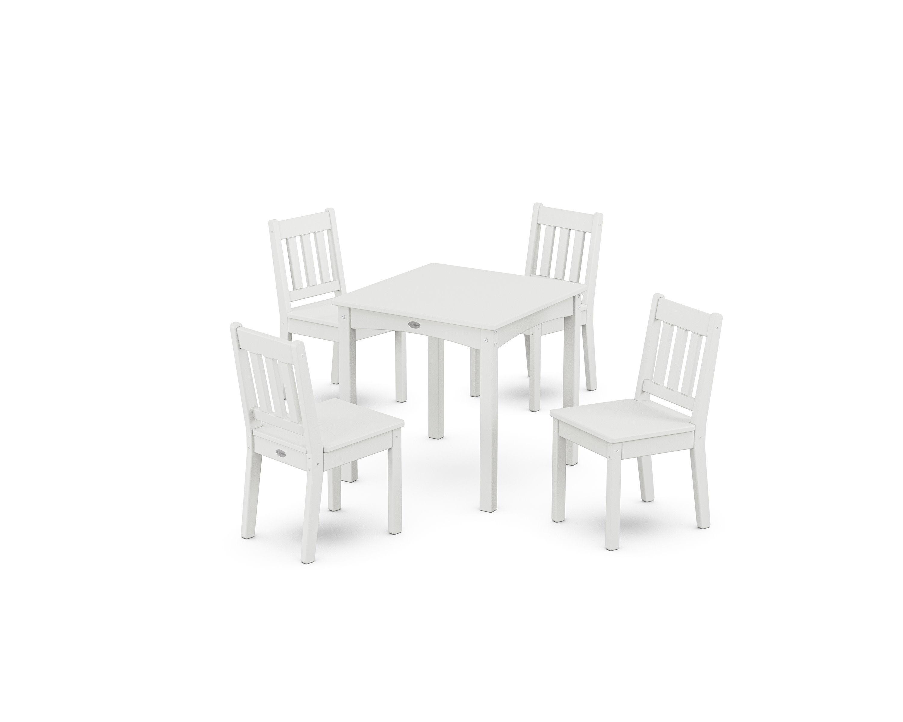 Vineyard Kids 5-Piece Dining Set in White