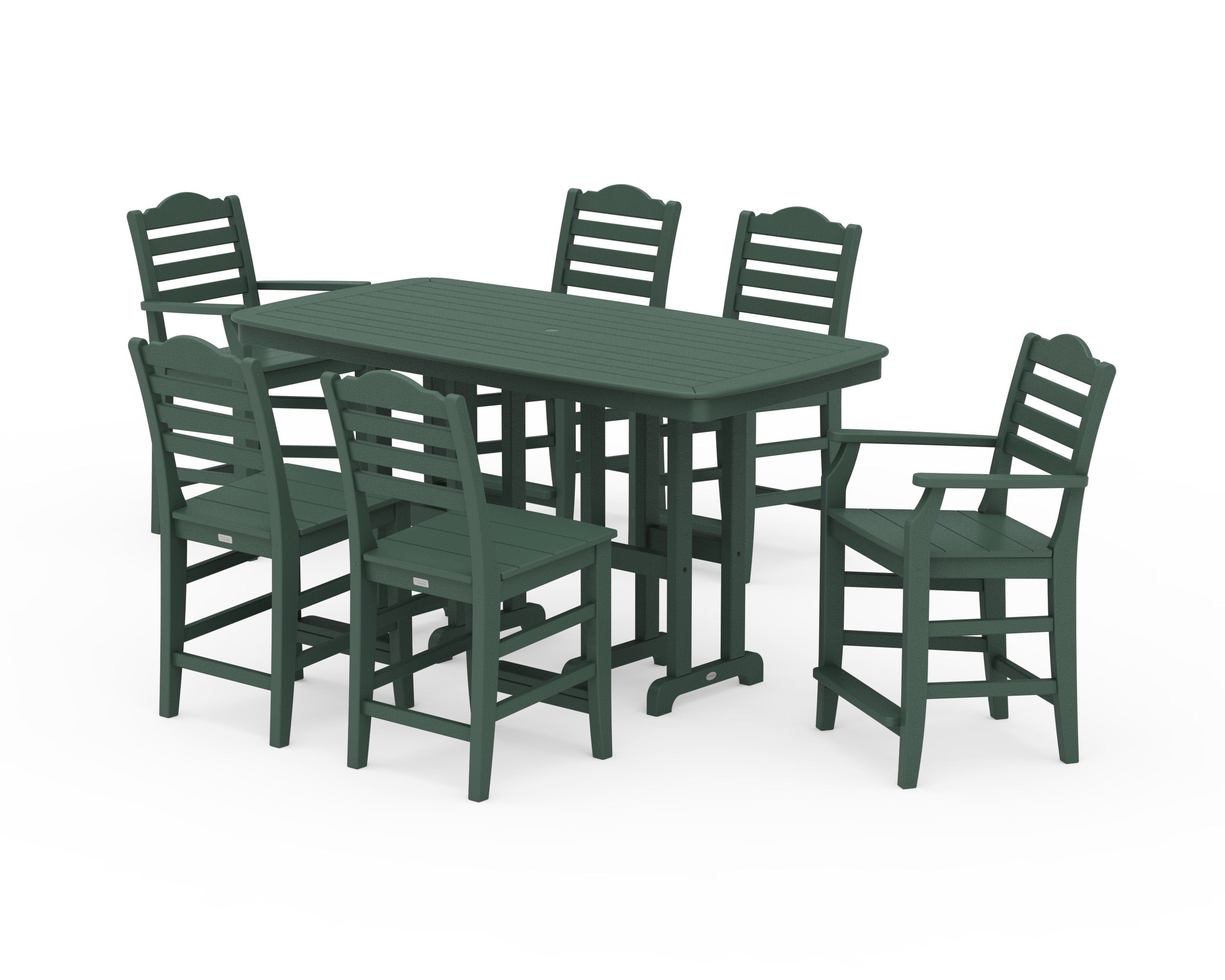 Savannah 7-Piece Counter Set in Green
