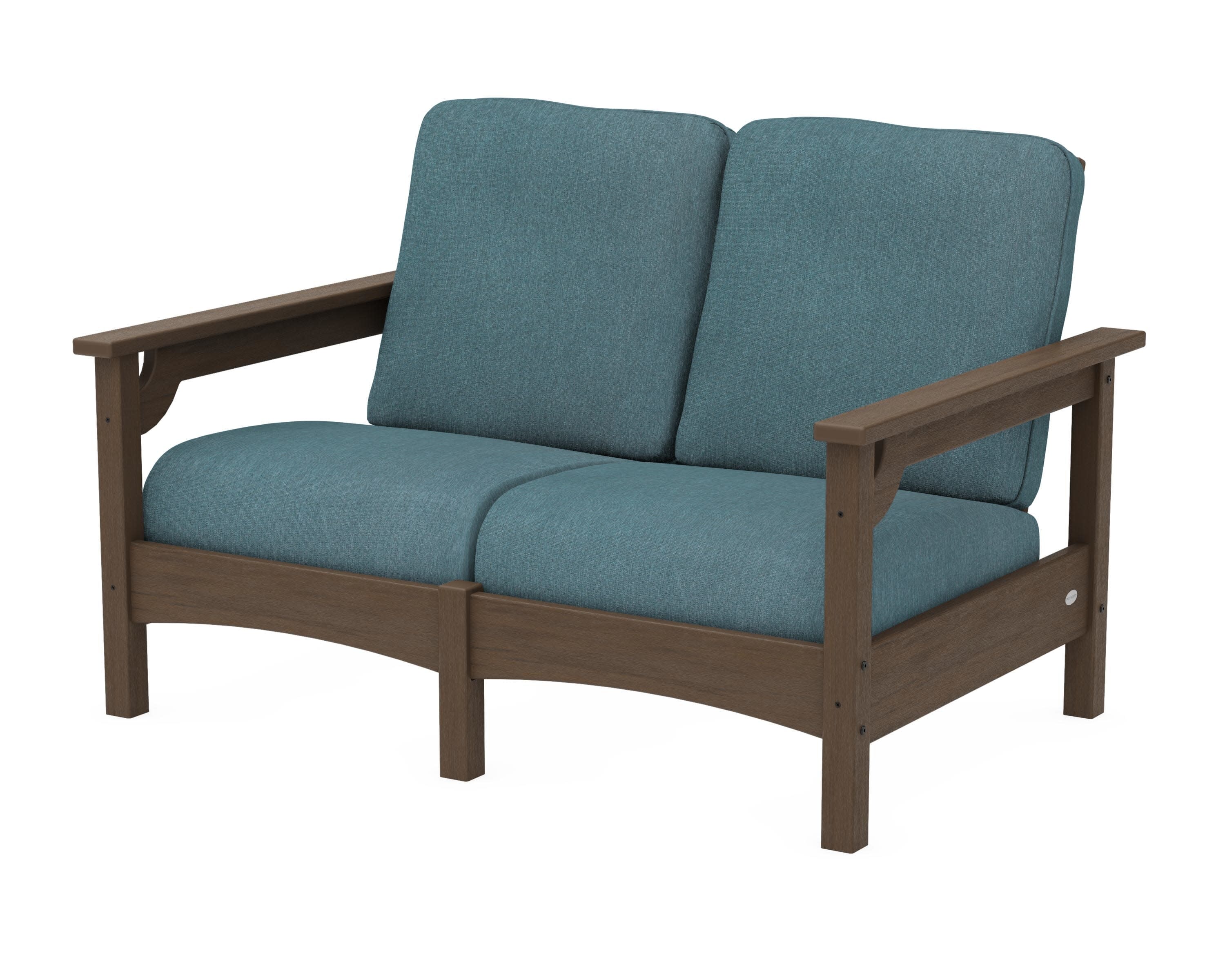 Club Loveseat in Kona / Ocean Teal
