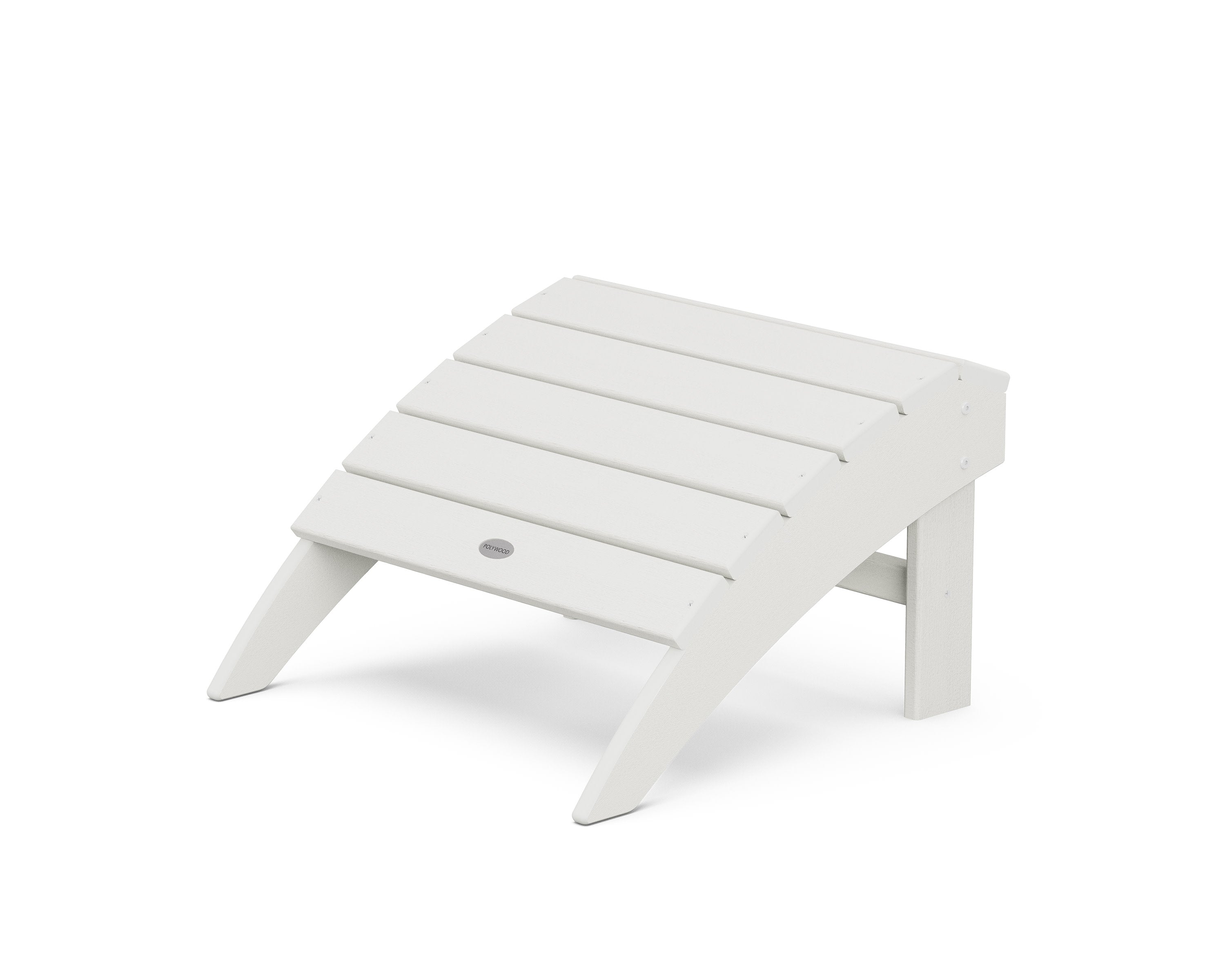 Vineyard Adirondack Ottoman in Vintage White