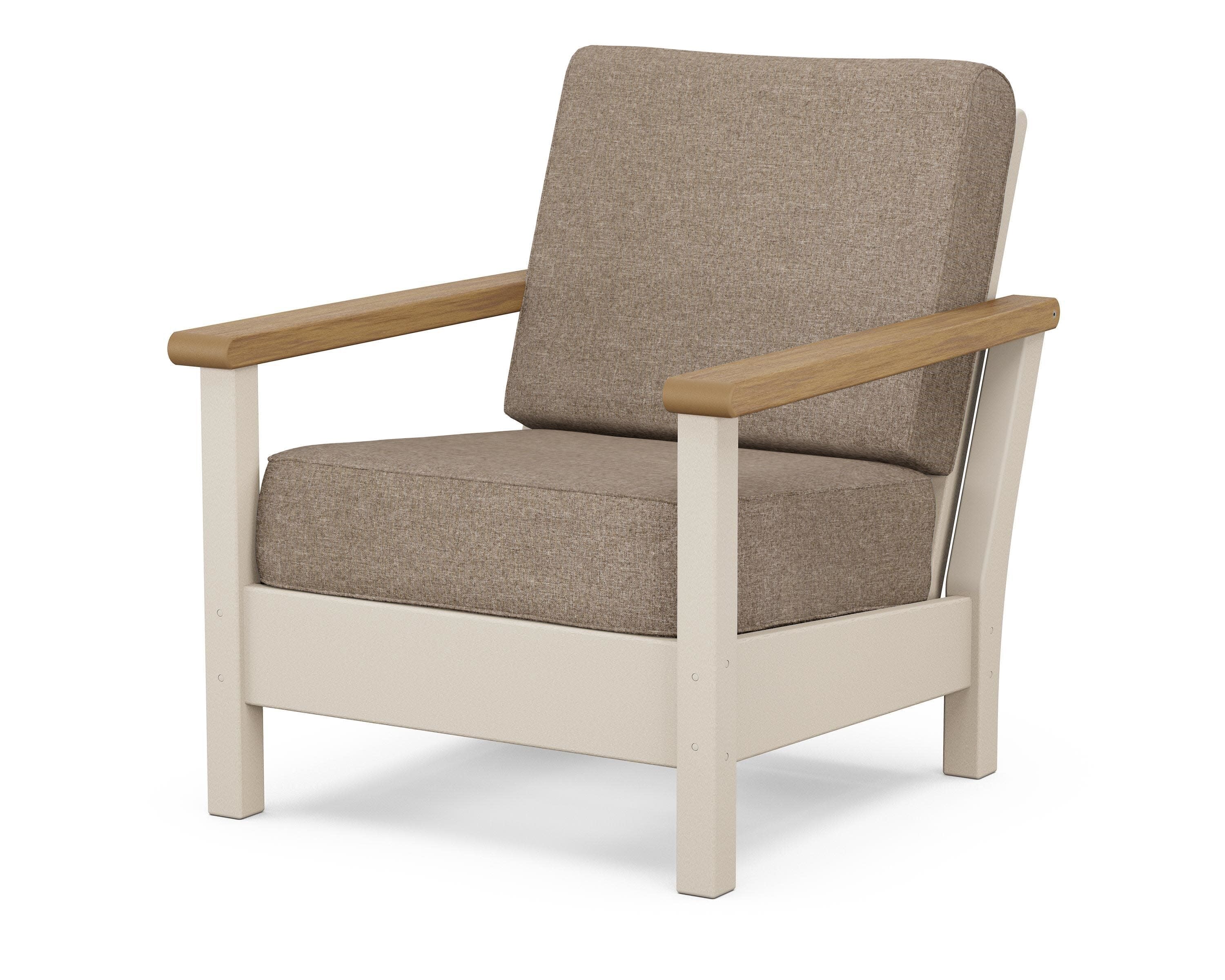 Harbour Deep Seating Chair in Sand / Natural / Spiced Burlap