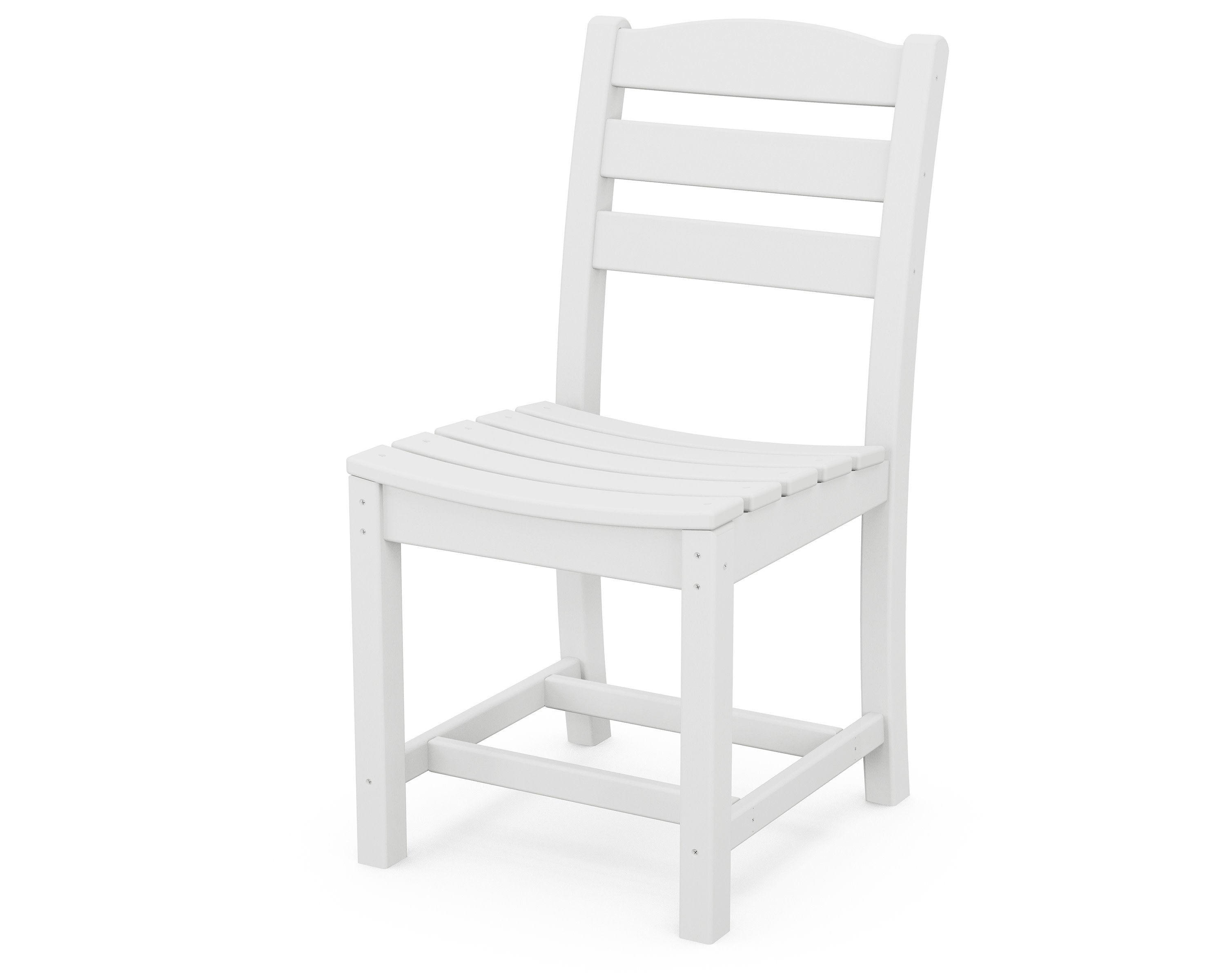 La Casa Caf Dining Side Chair in White