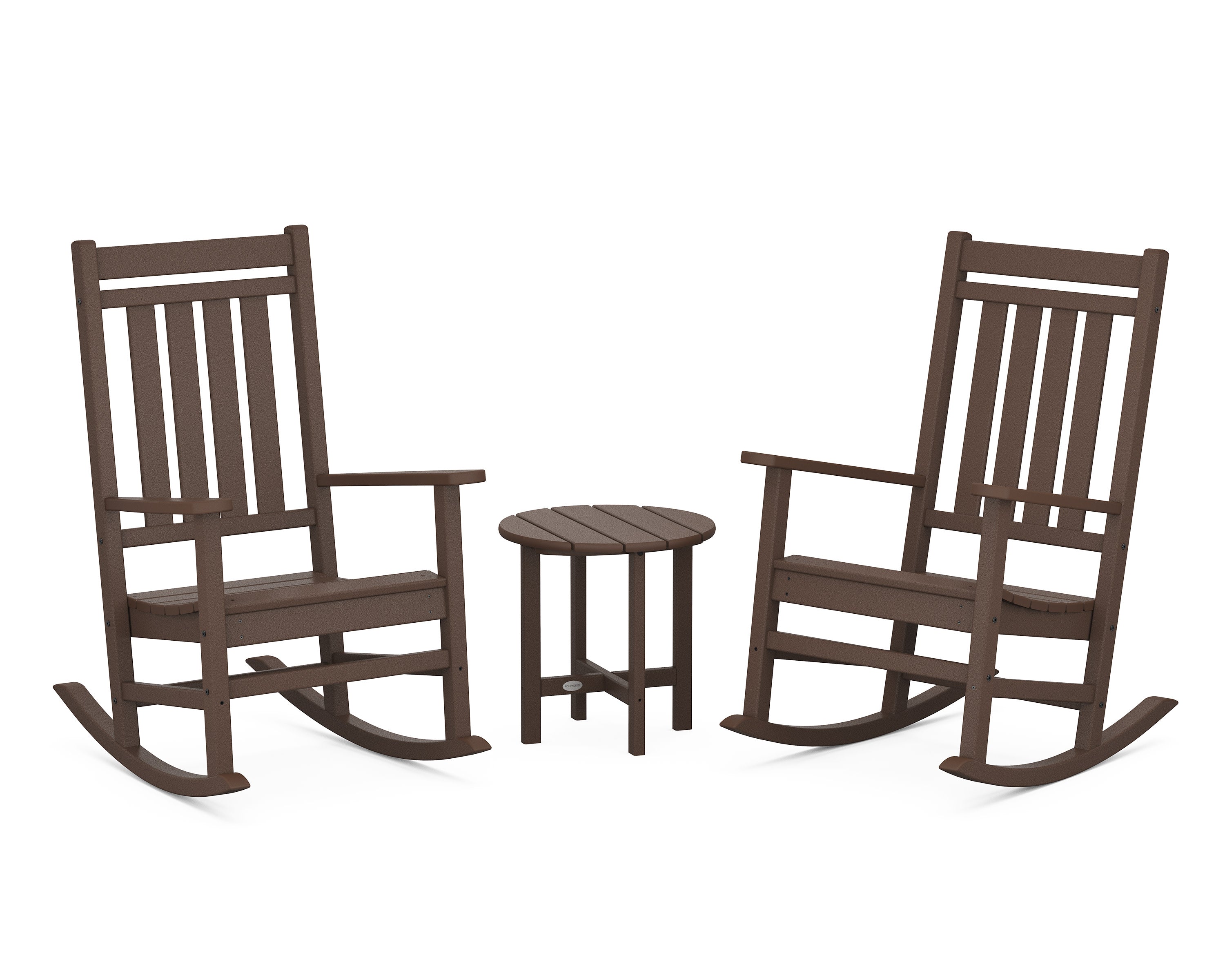 Estate 3-Piece Rocking Chair Set in Mahogany