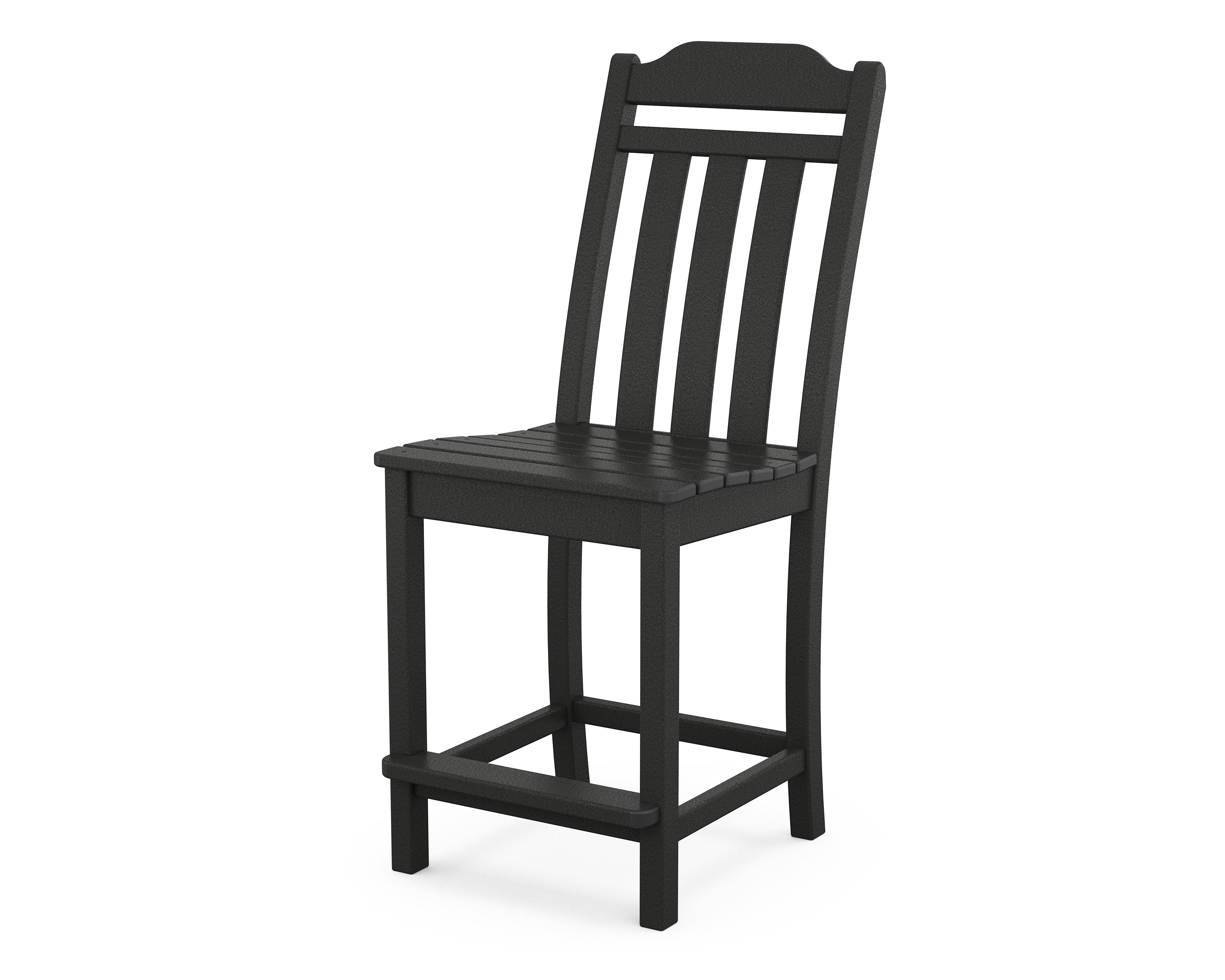 Cottage Counter Side Chair in Black