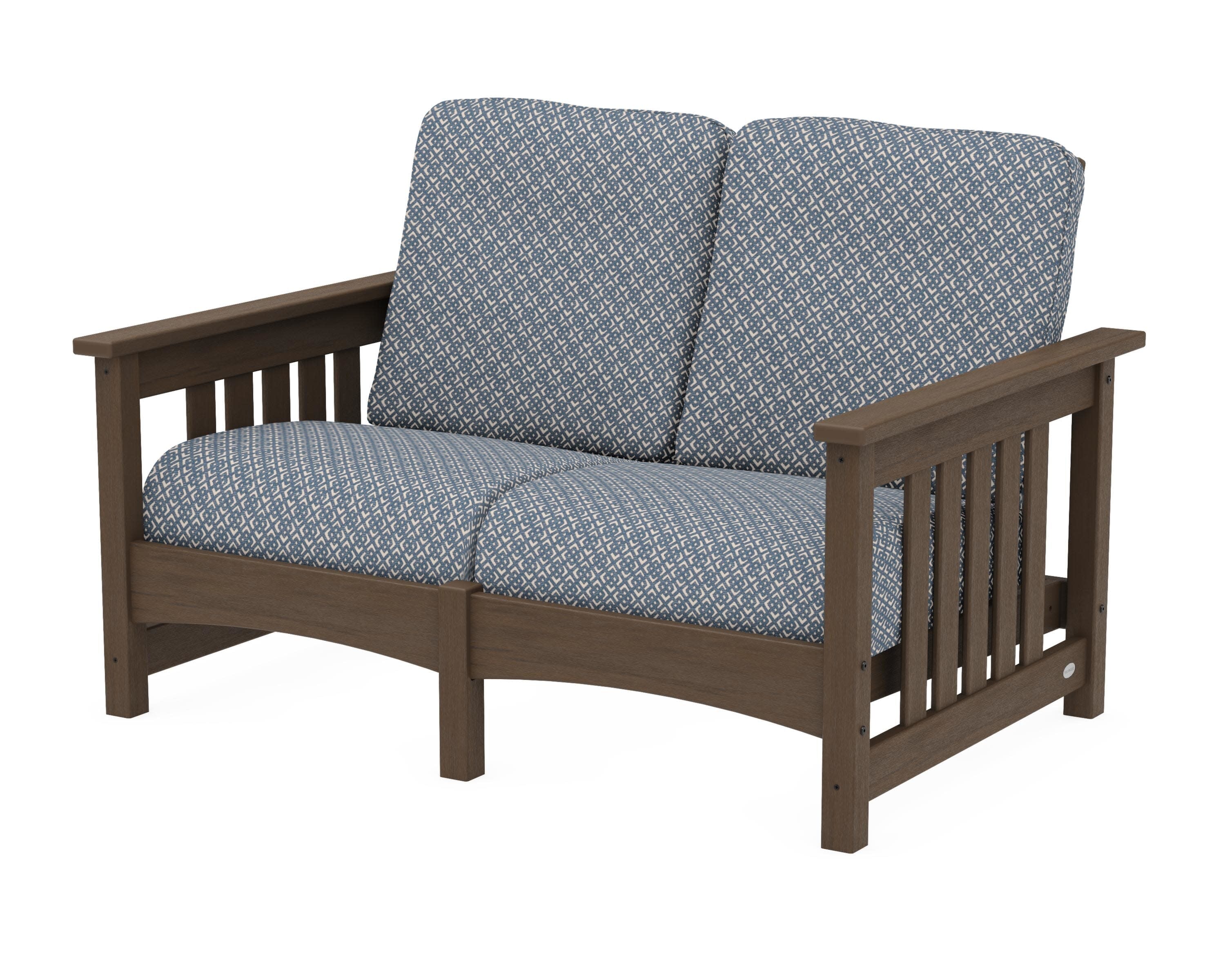 Club Mission Loveseat in Kona / Hopscotch