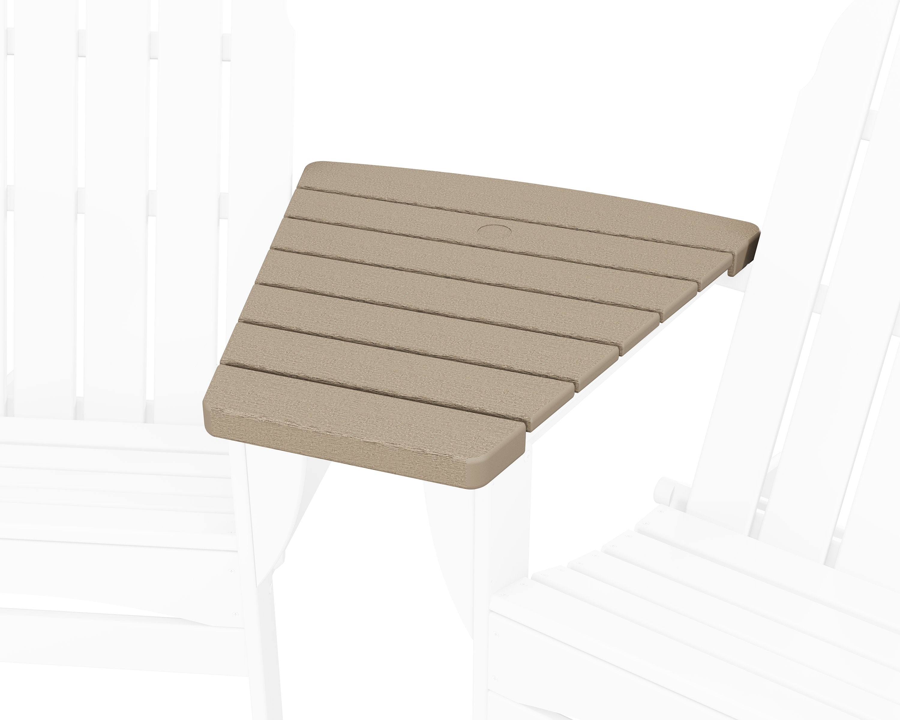 Classic Series Angled Adirondack Connecting Table in Vintage Sahara