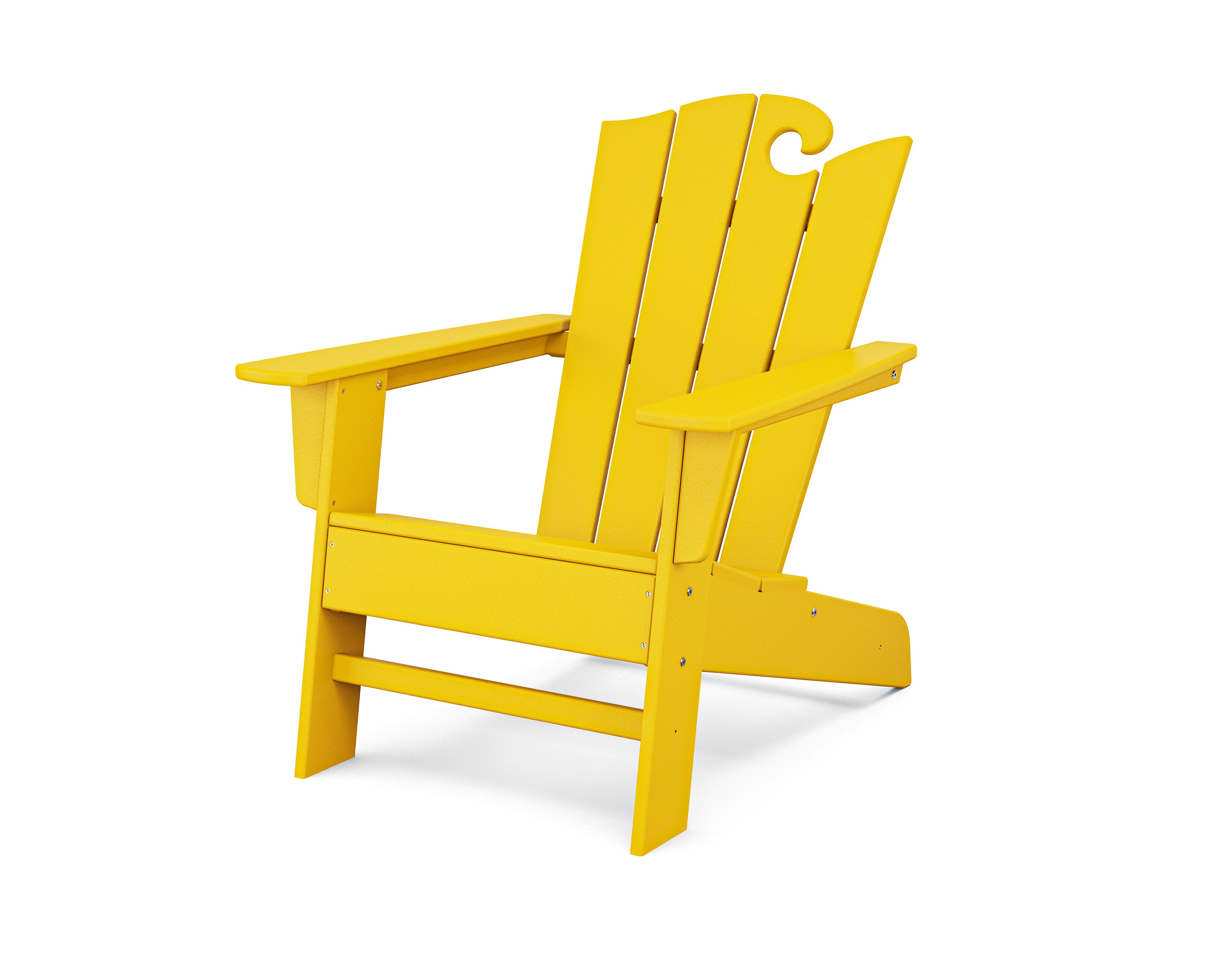 The Ocean Chair in Lemon