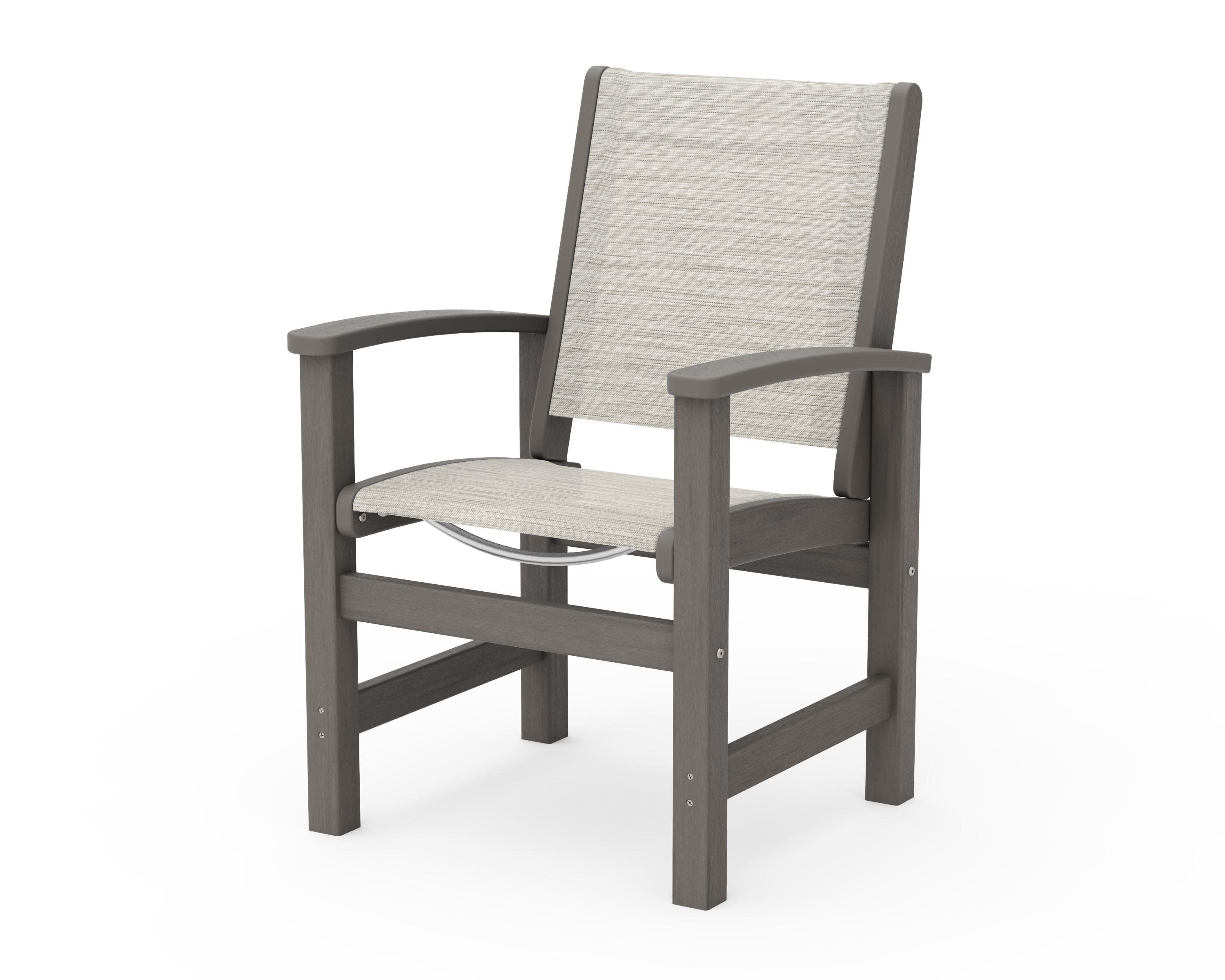 Coastal Dining Chair in Driftwood / Birch Sling