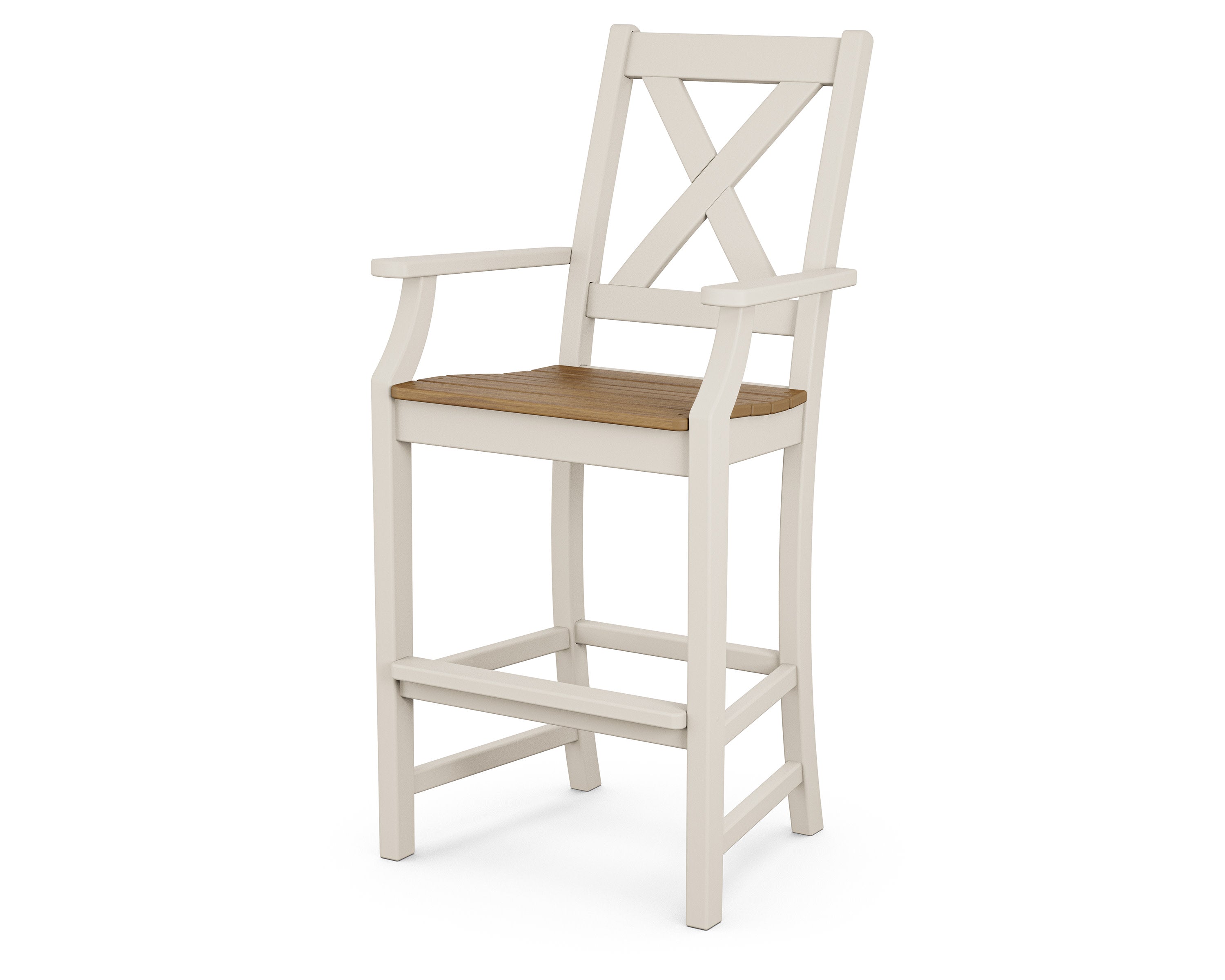 Braxton Bar Arm Chair in Sand / Natural
