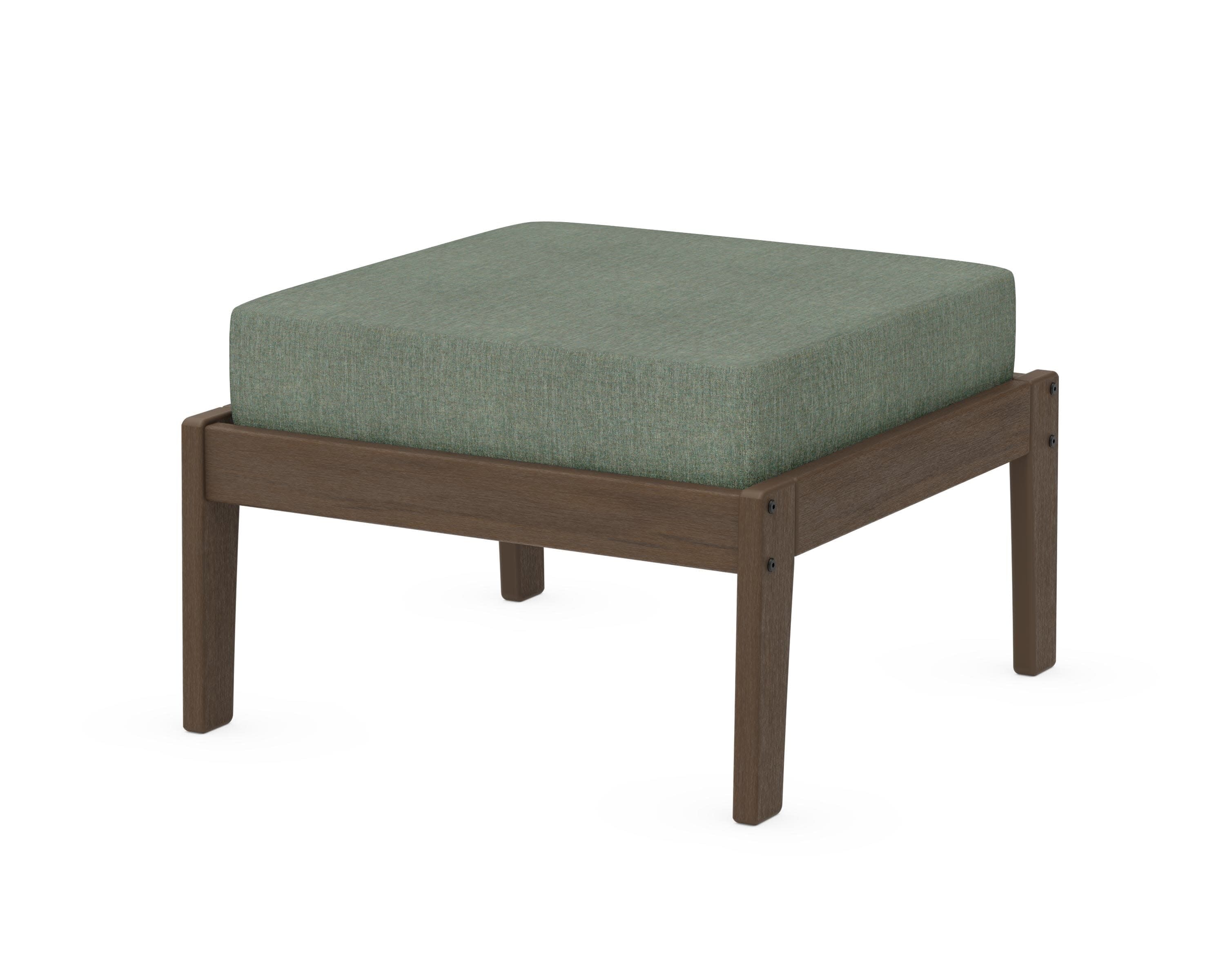 Deep Seating Ottoman in Kona / Cast Sage