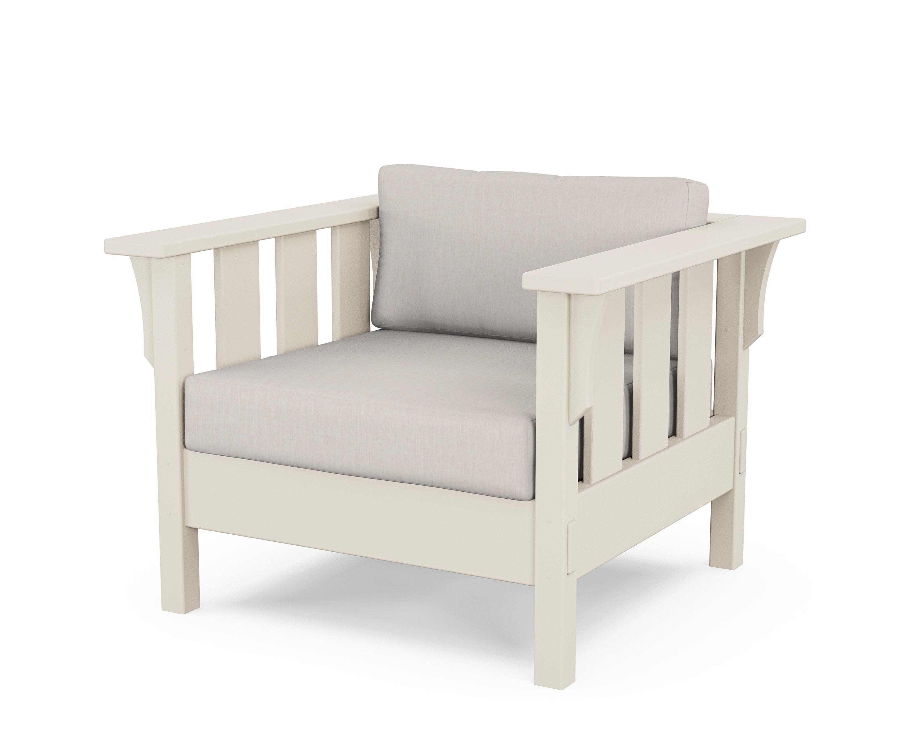 Acadia Deep Seating Chair in Sand / Cast Ash