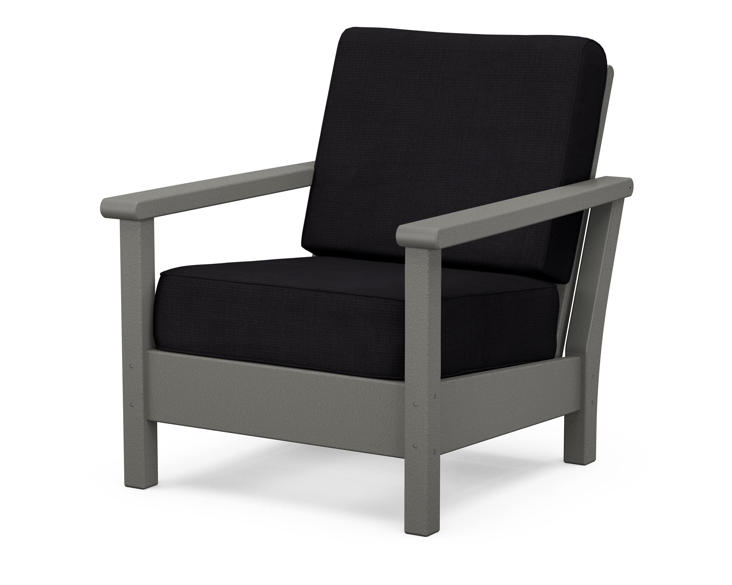 Harbour Deep Seating Chair in Slate Grey / Midnight Linen