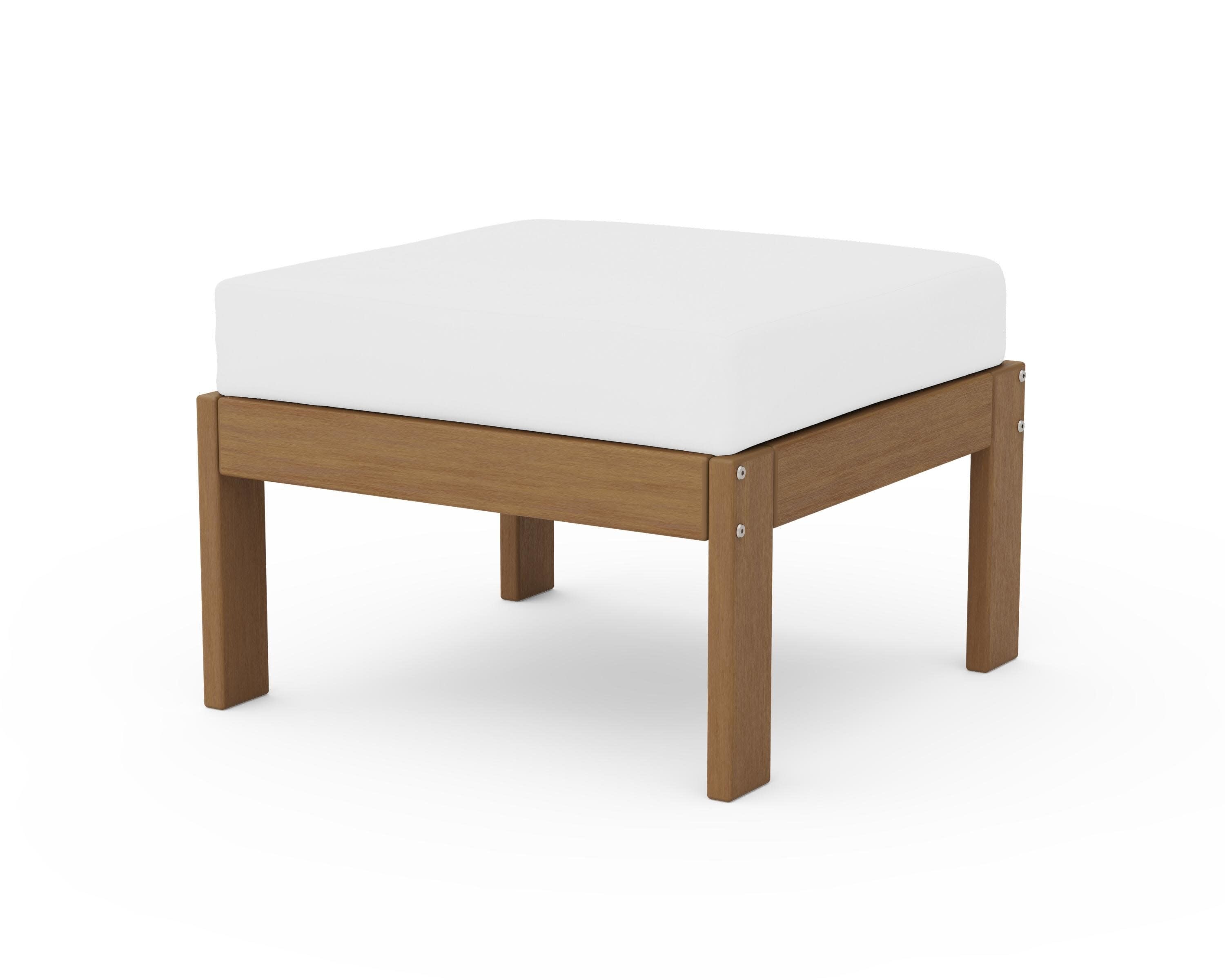 Vineyard Modular Ottoman in Natural / Natural