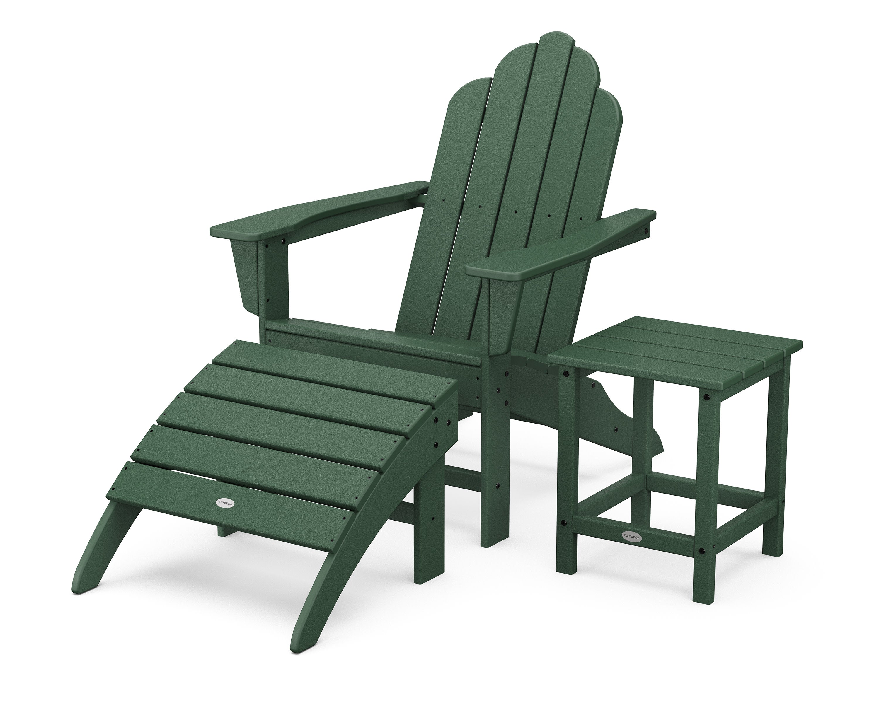 Long Island Adirondack 3-Piece Set in Green