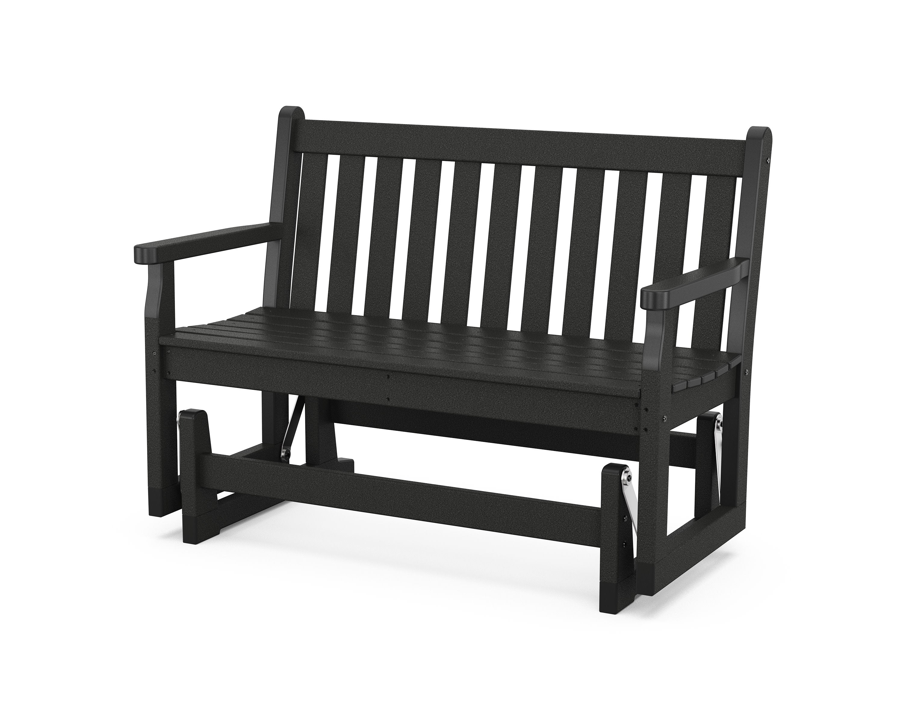 Traditional Garden 48" Glider in Black