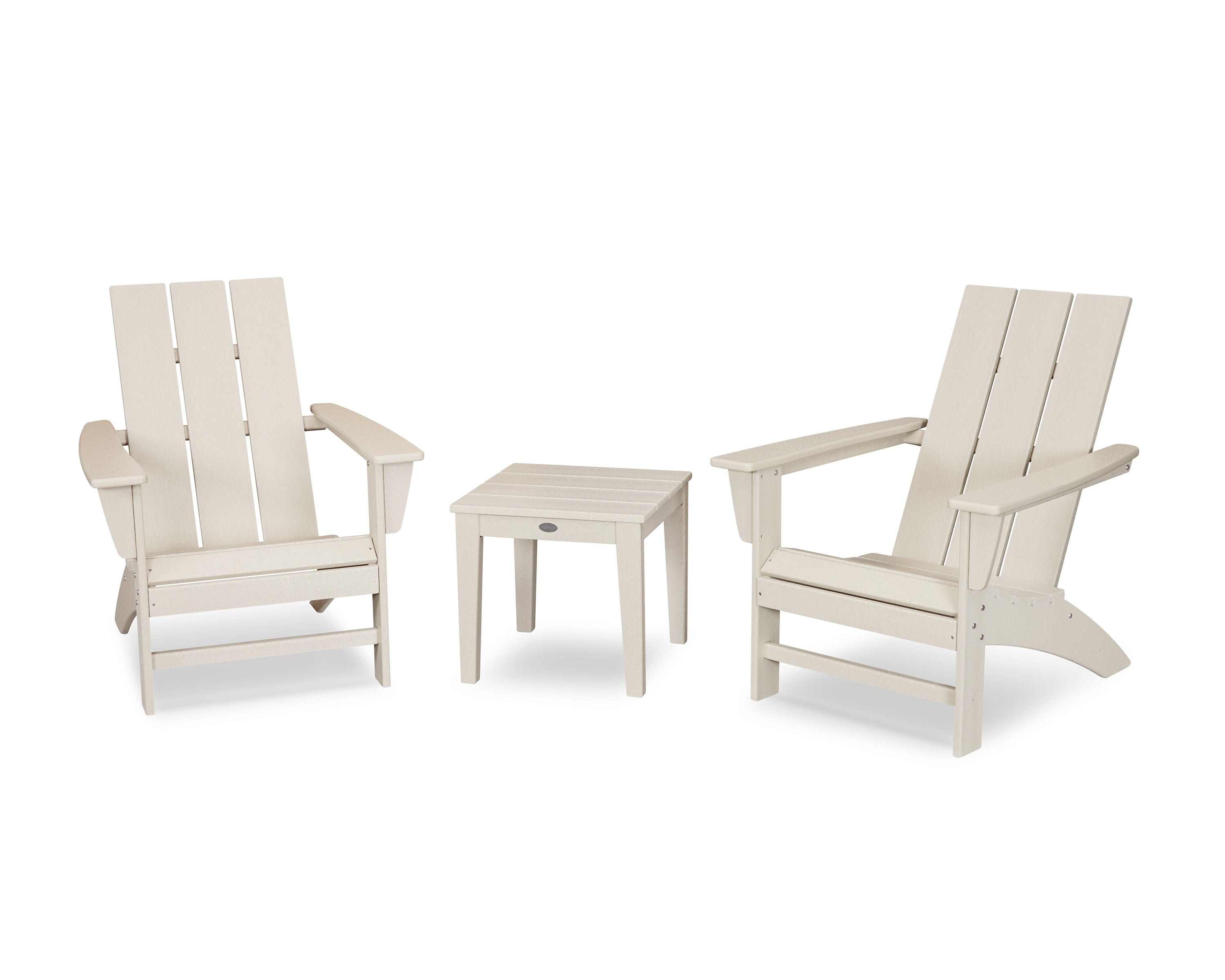 Modern Adirondack 3-Piece Set in Sand