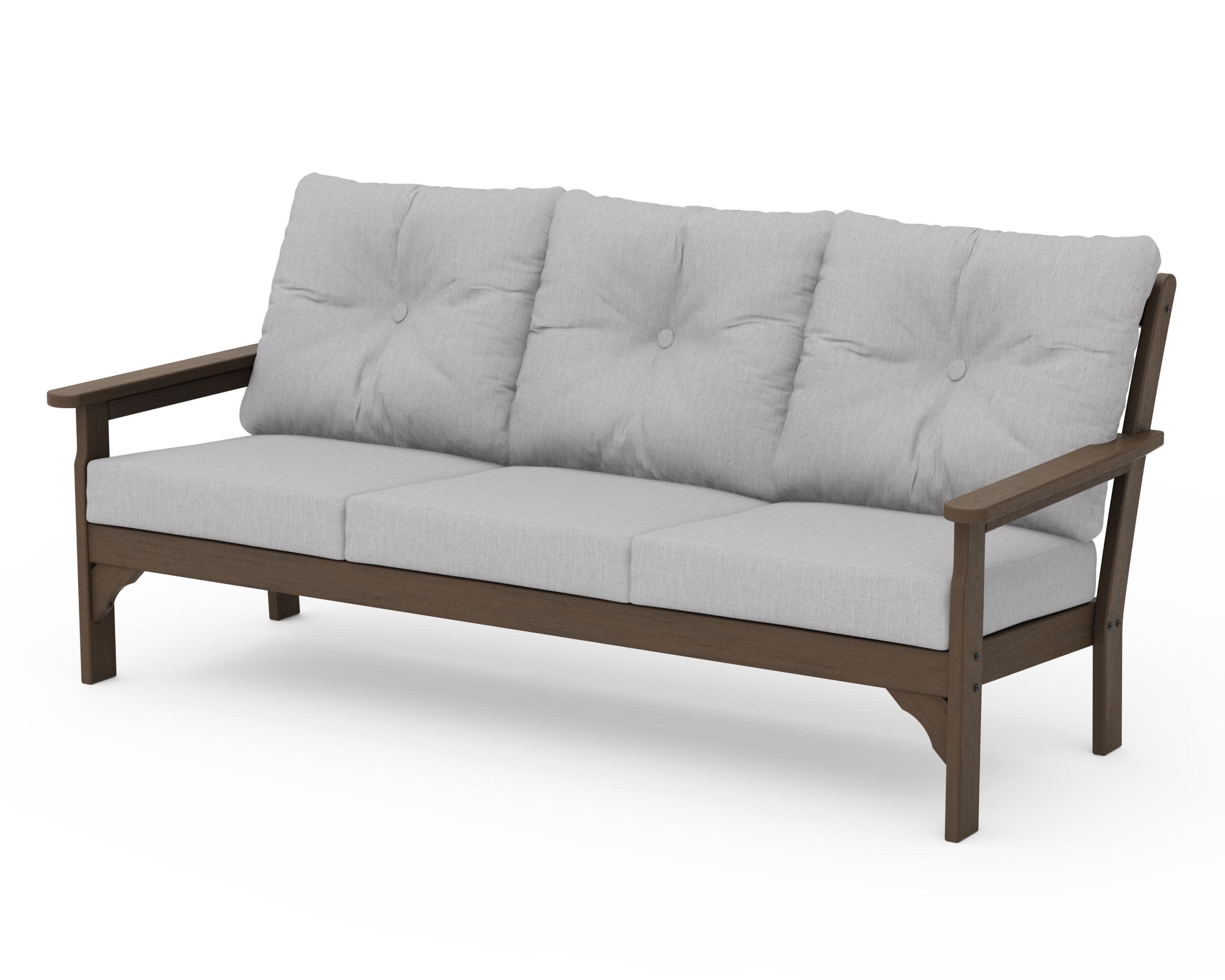 Vineyard Deep Seating Sofa in Kona / Granite