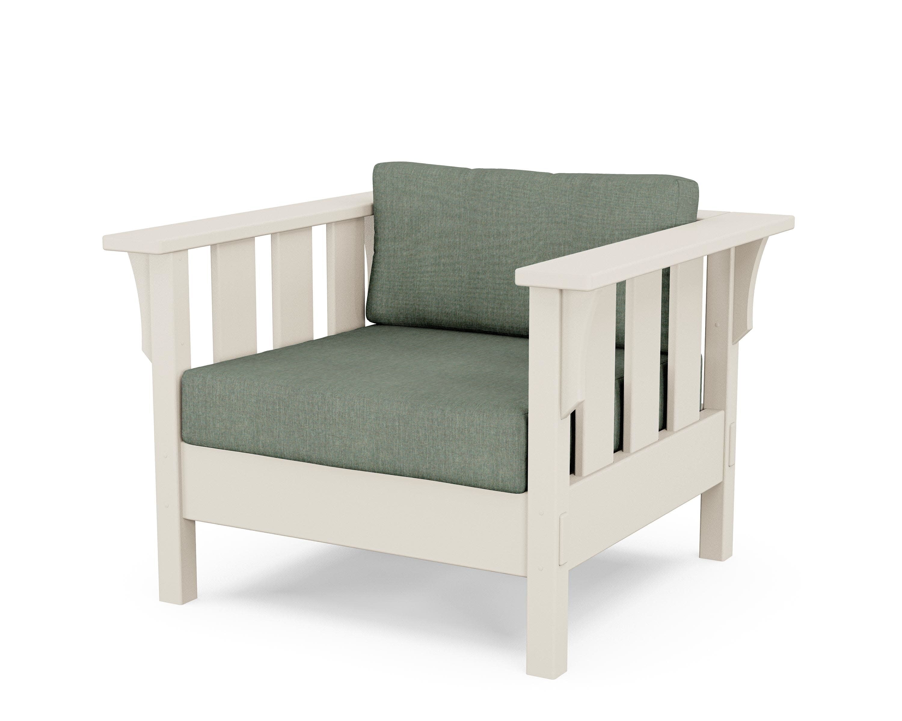 Acadia Deep Seating Chair in Sand / Cast Sage