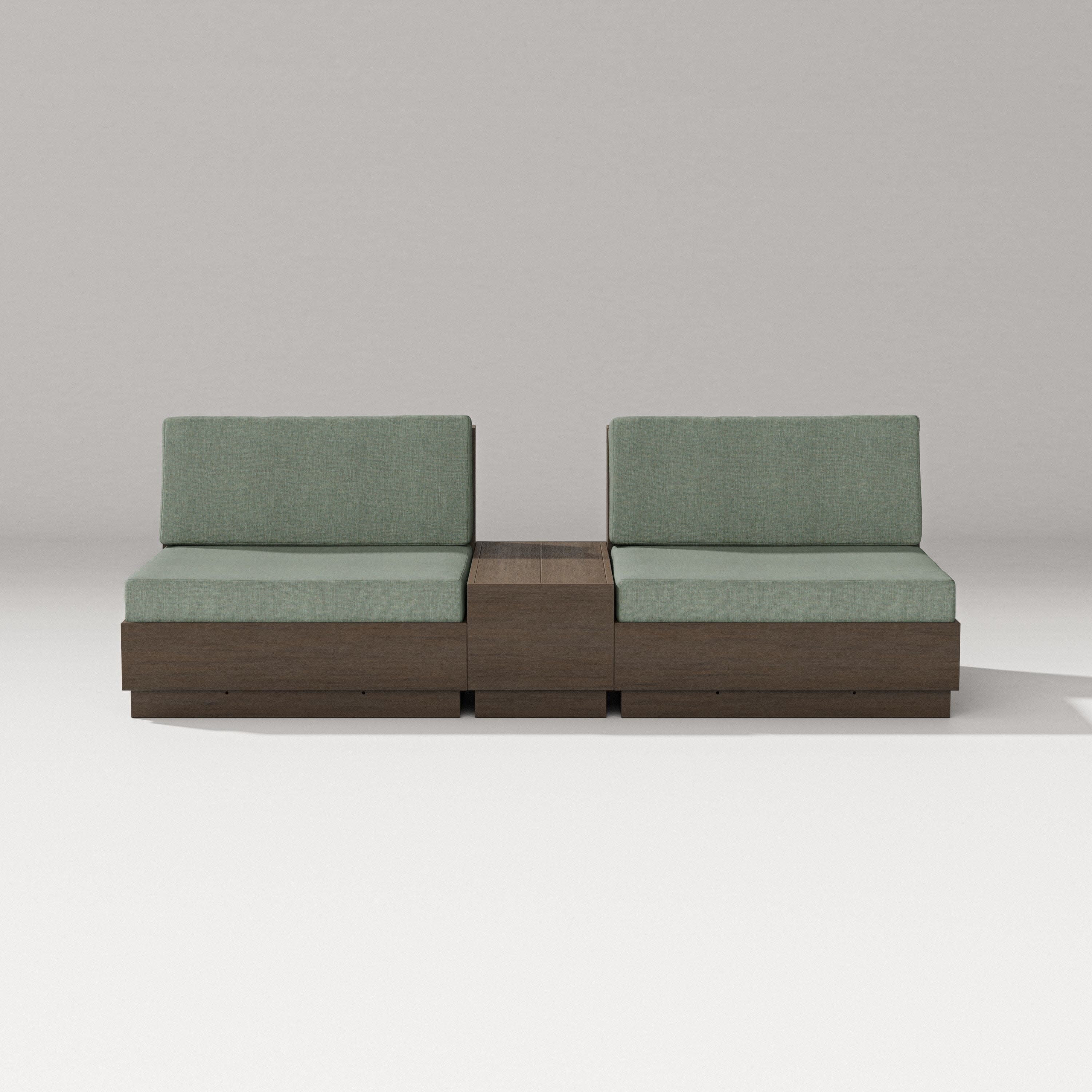 Elevate Lounge Chair Set in Kona / Cast Sage