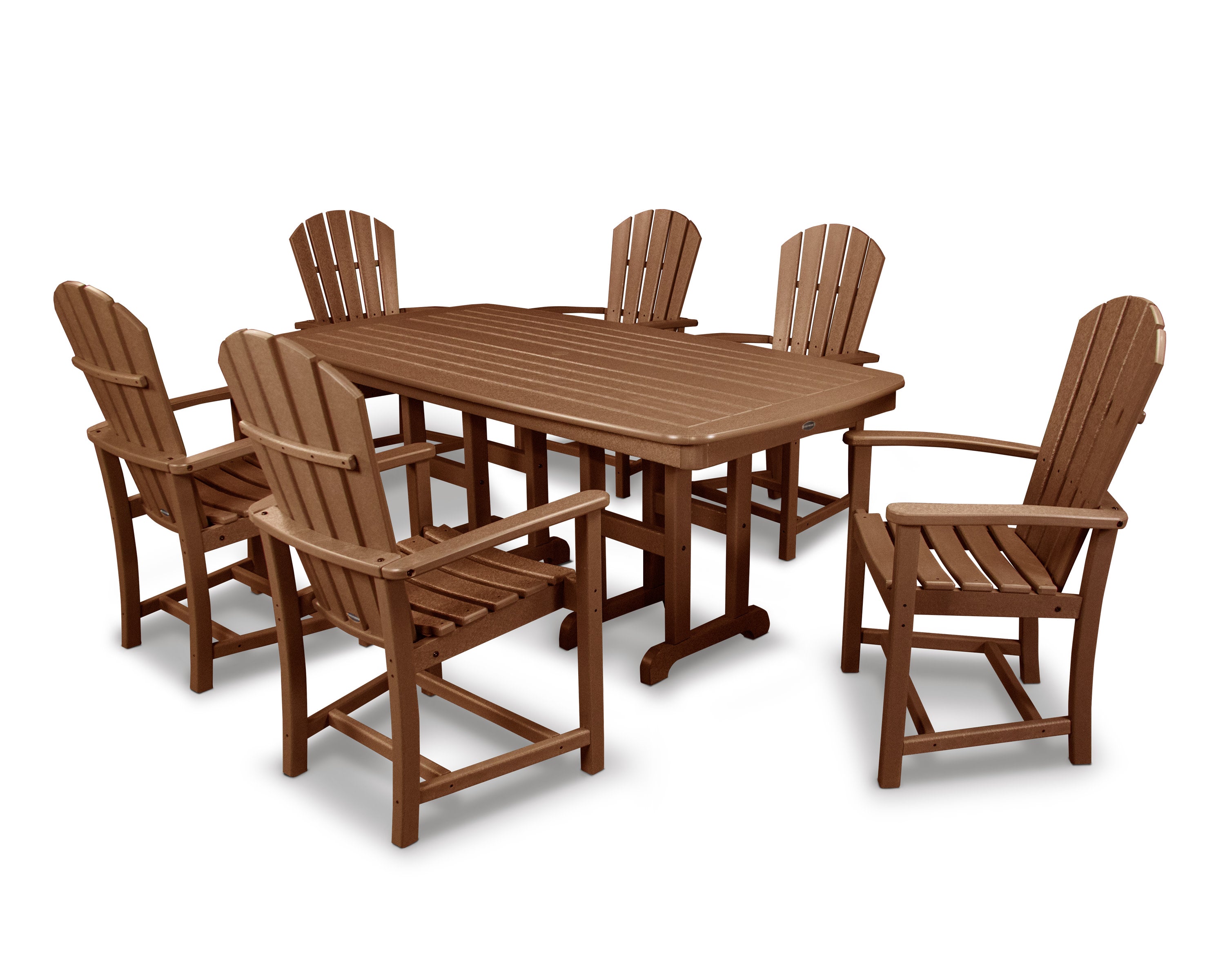 Palm Coast 7-Piece Dining Set in Teak