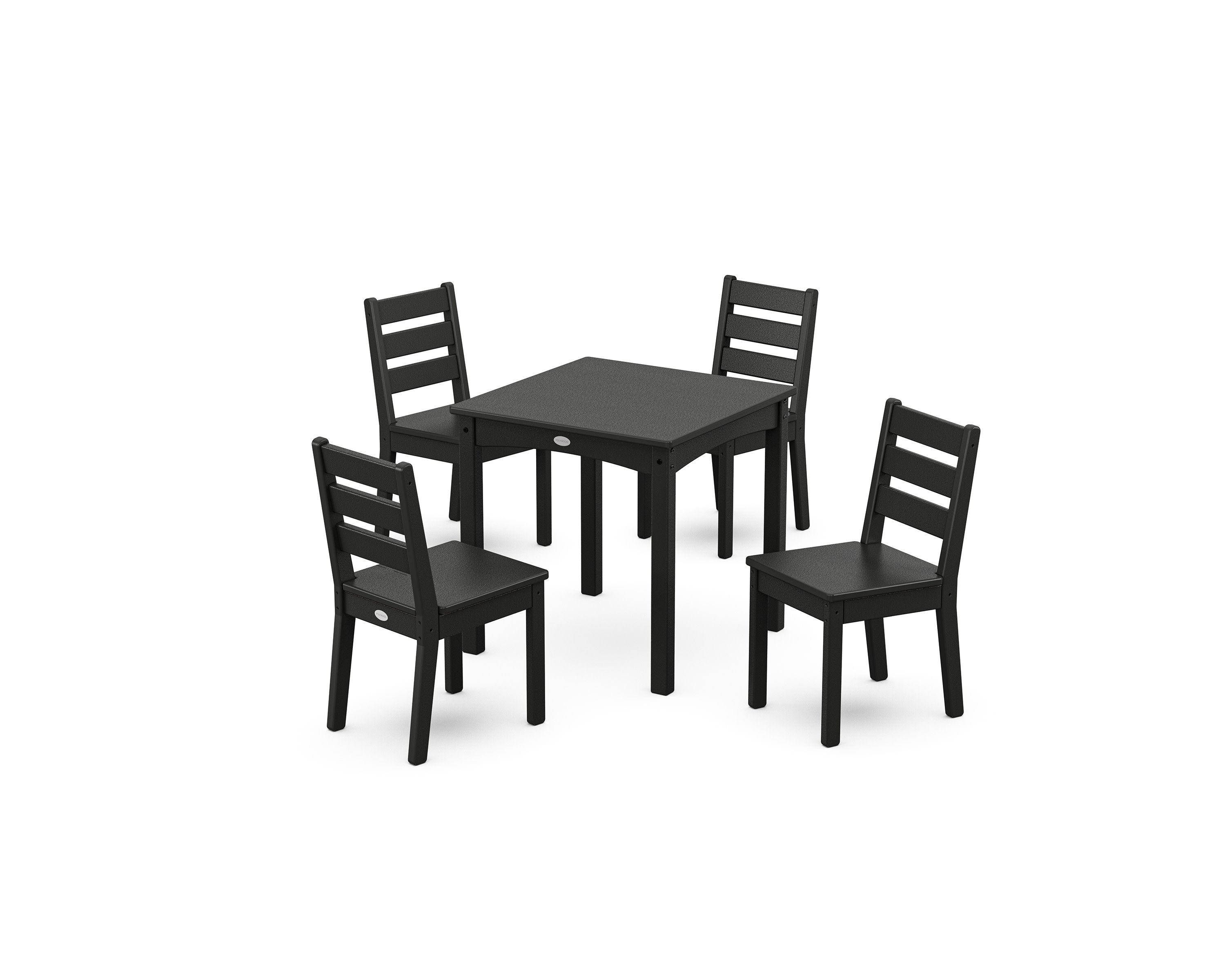 Lakeside Kids 5-Piece Dining Set in Black