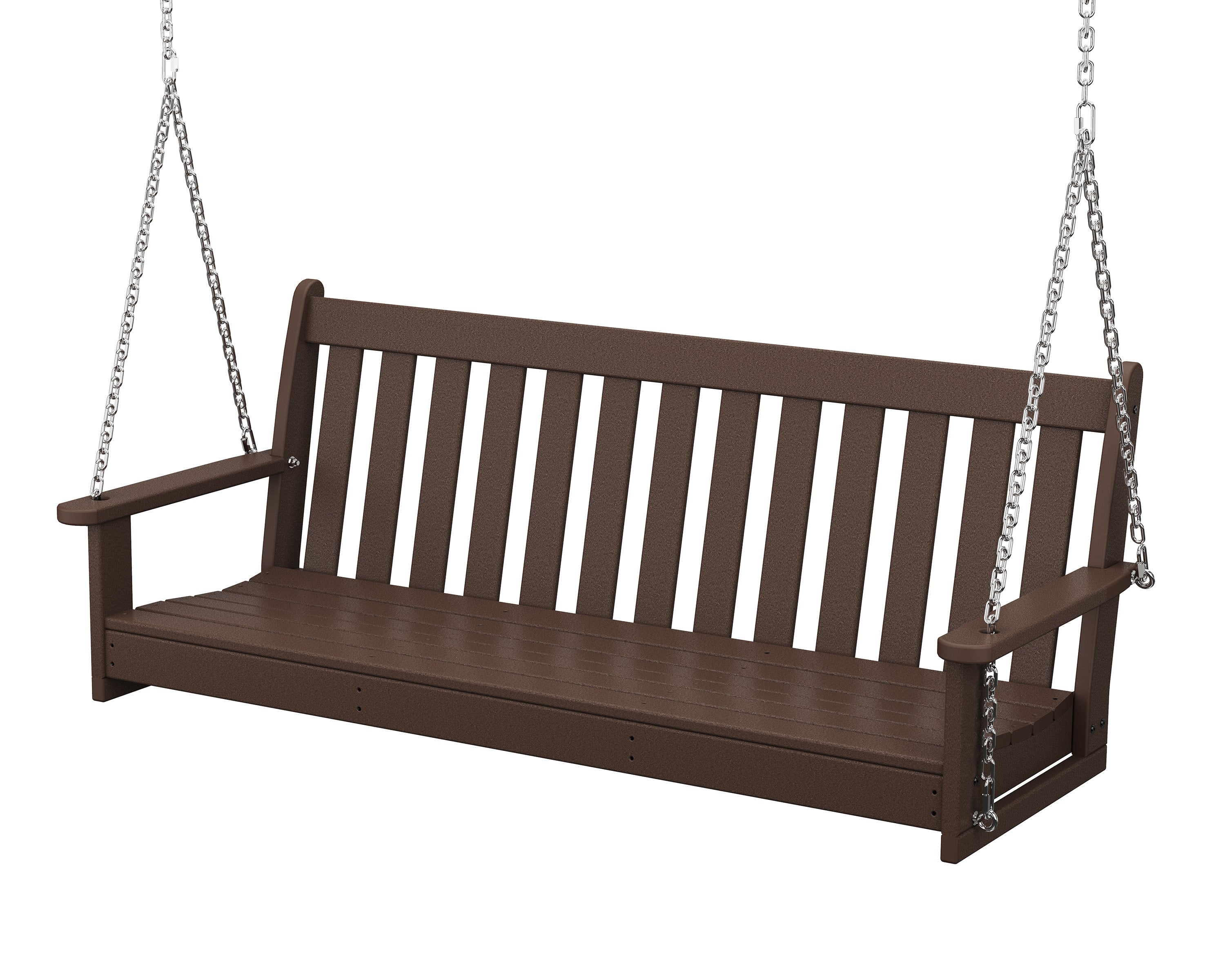 Vineyard 60" Porch Swing in Mahogany