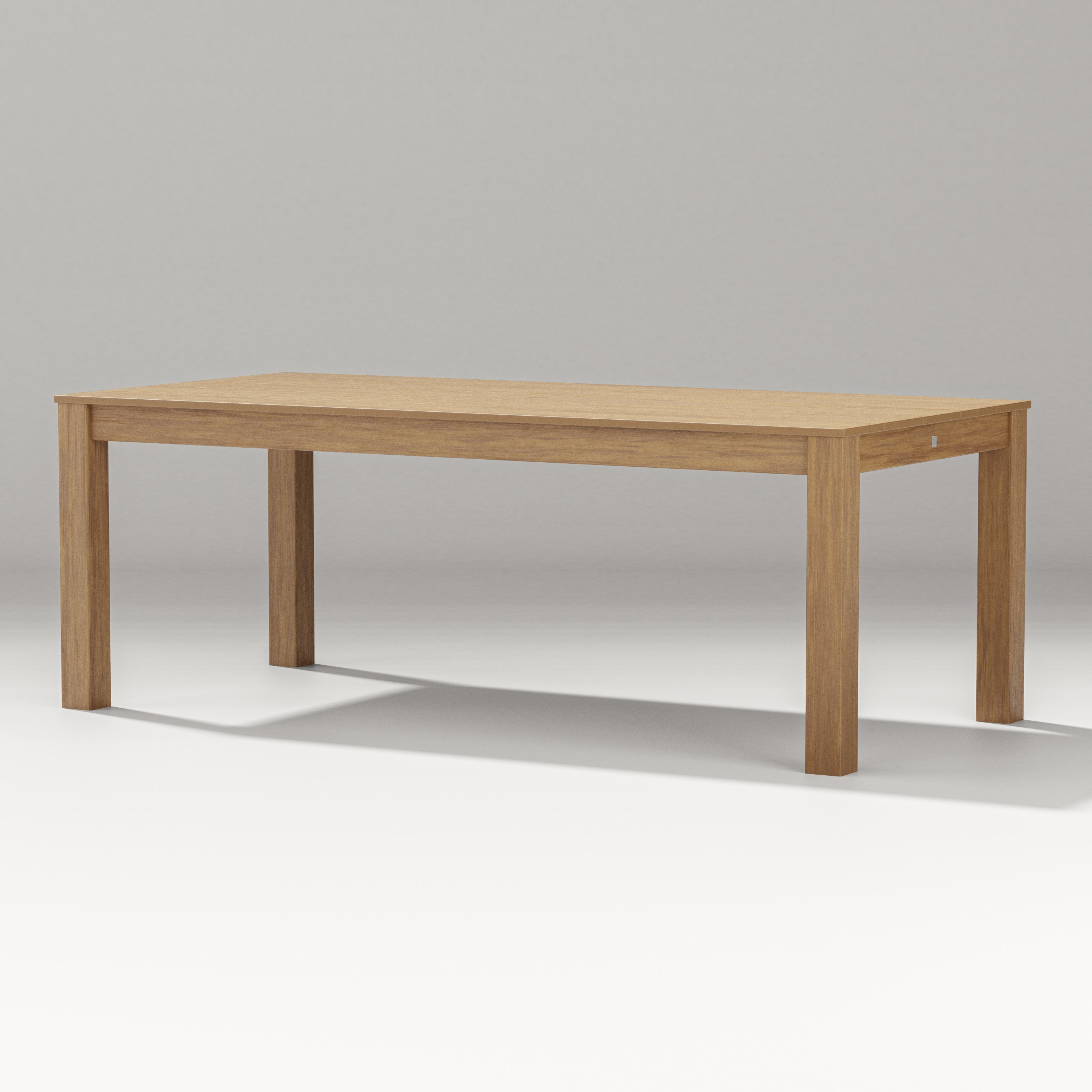 84" Parsons Dining Table in Natural