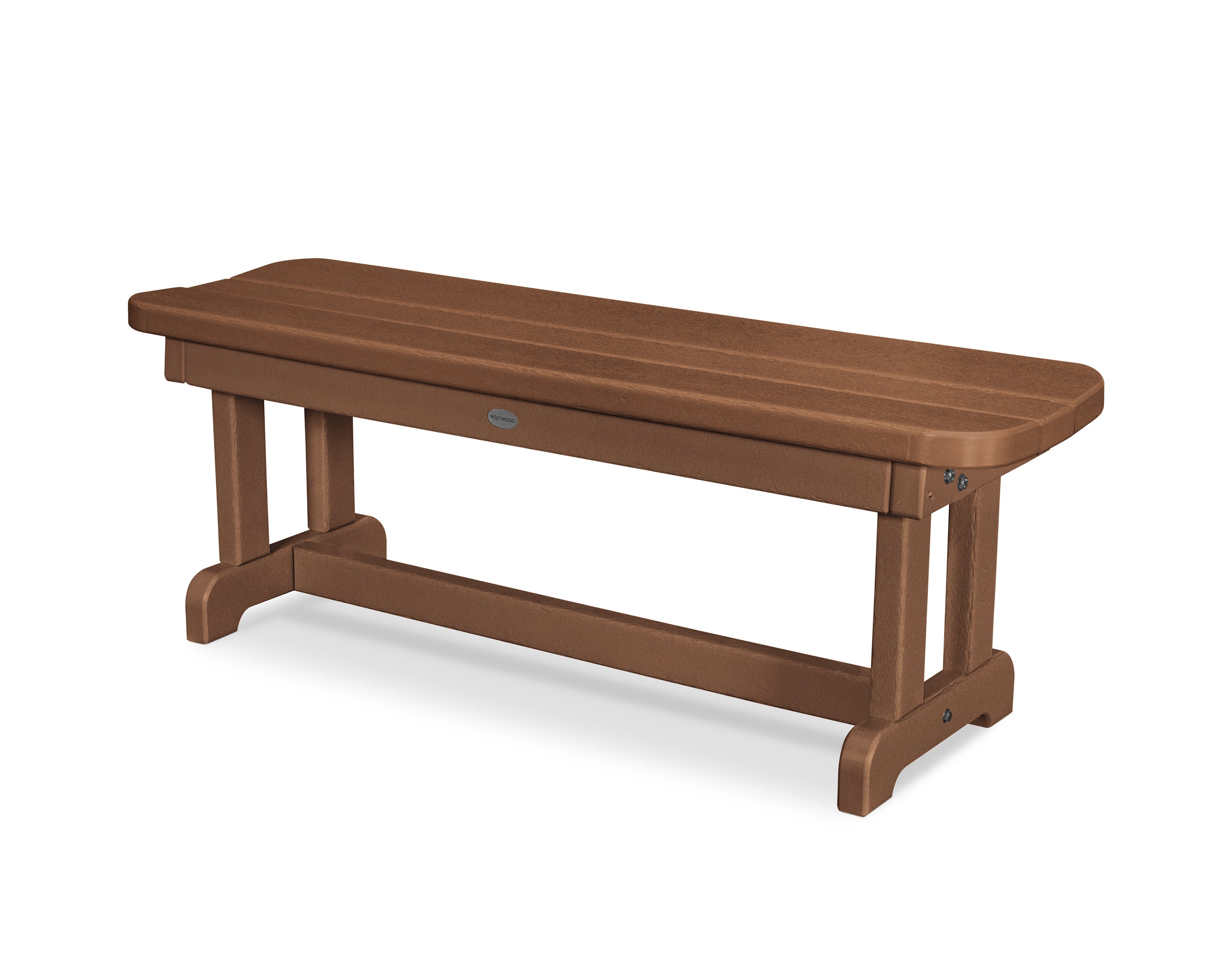 Park 48" Backless Bench in Teak