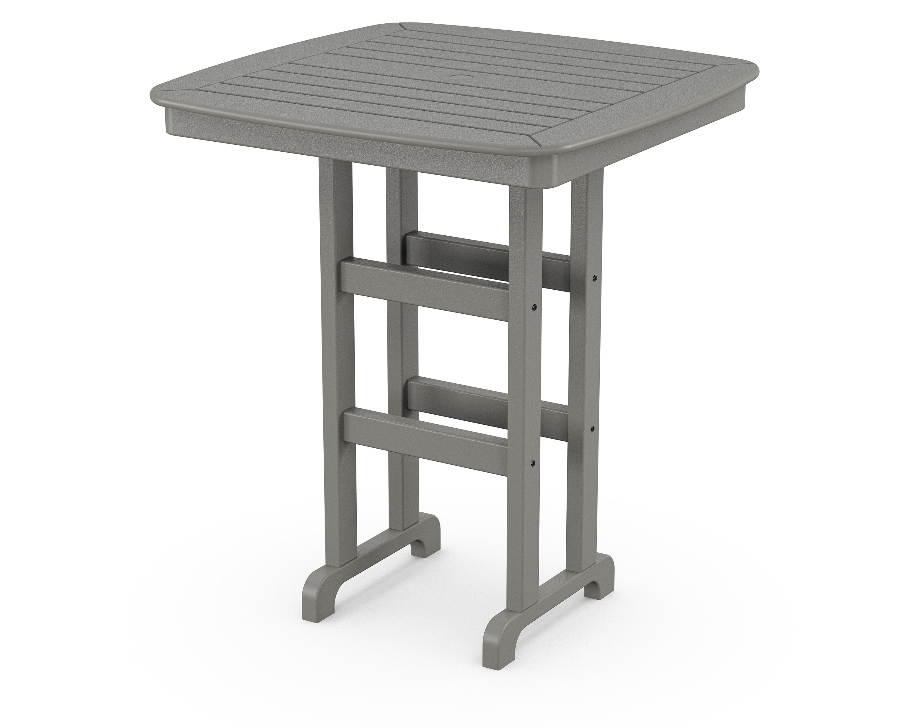 Nautical 37" Bar Table in Slate Grey