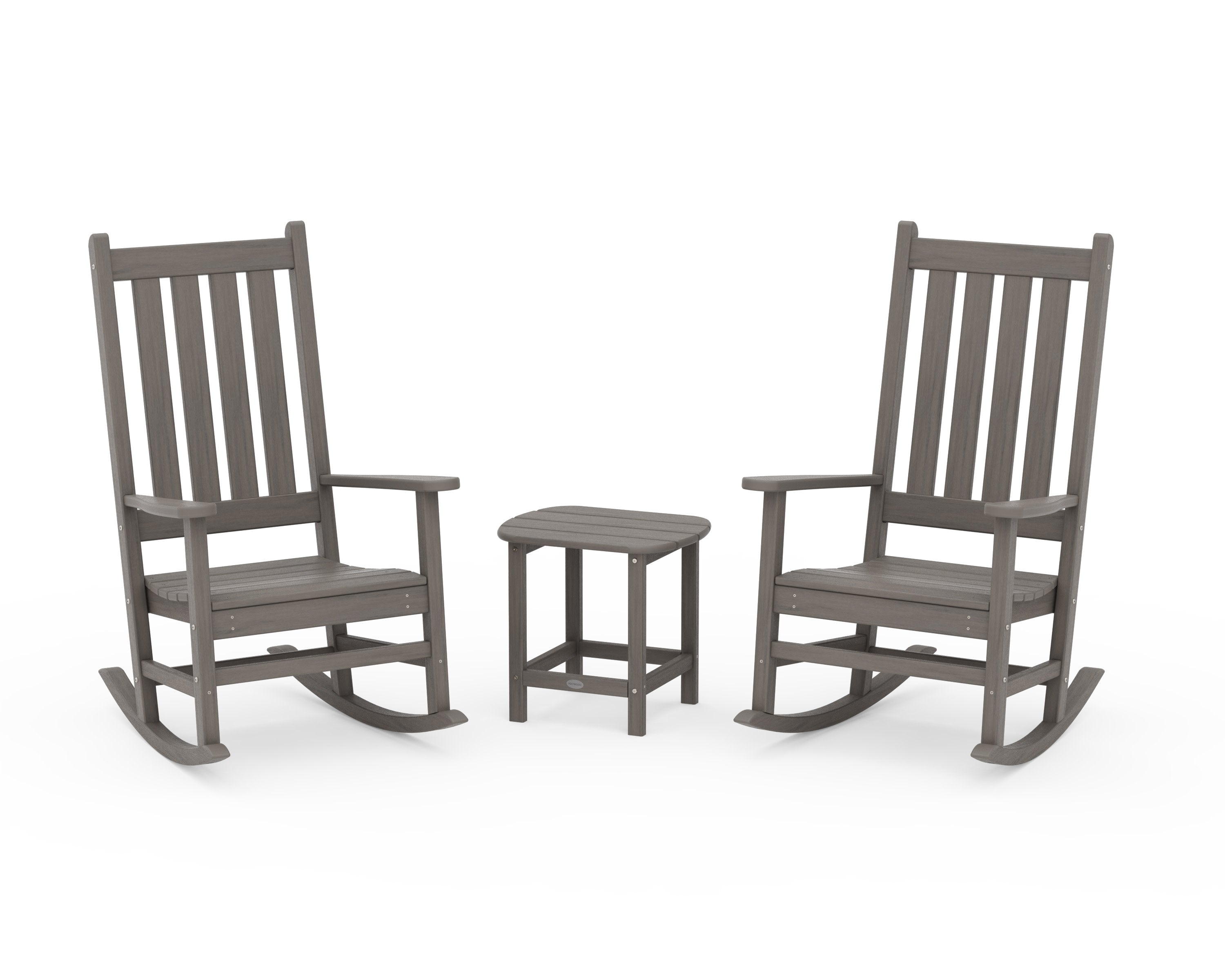 Vineyard 3-Piece Rocking Set in Driftwood