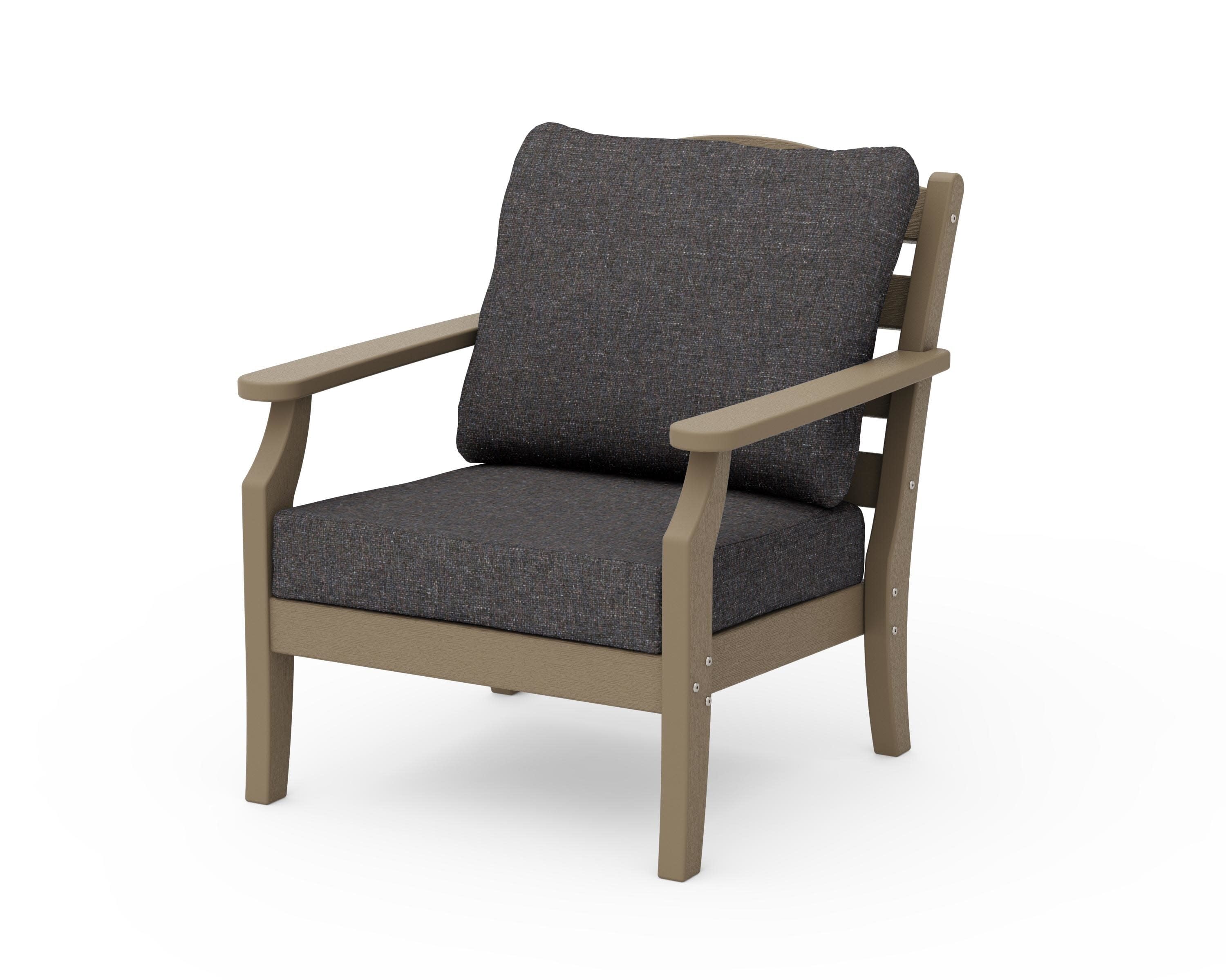 Savannah Deep Seating Chair in Vintage Sahara / Ash Charcoal