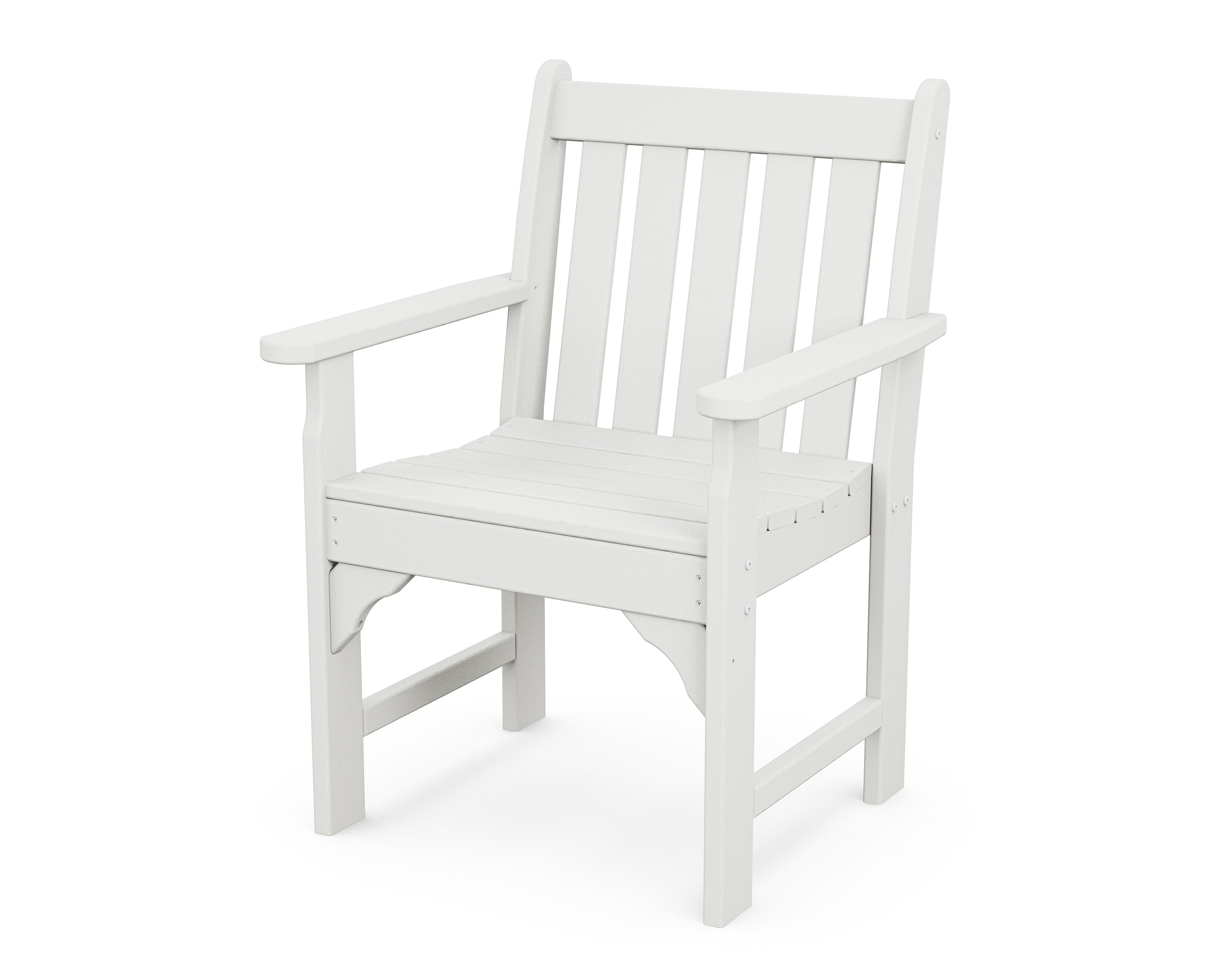 Vineyard Garden Arm Chair in White