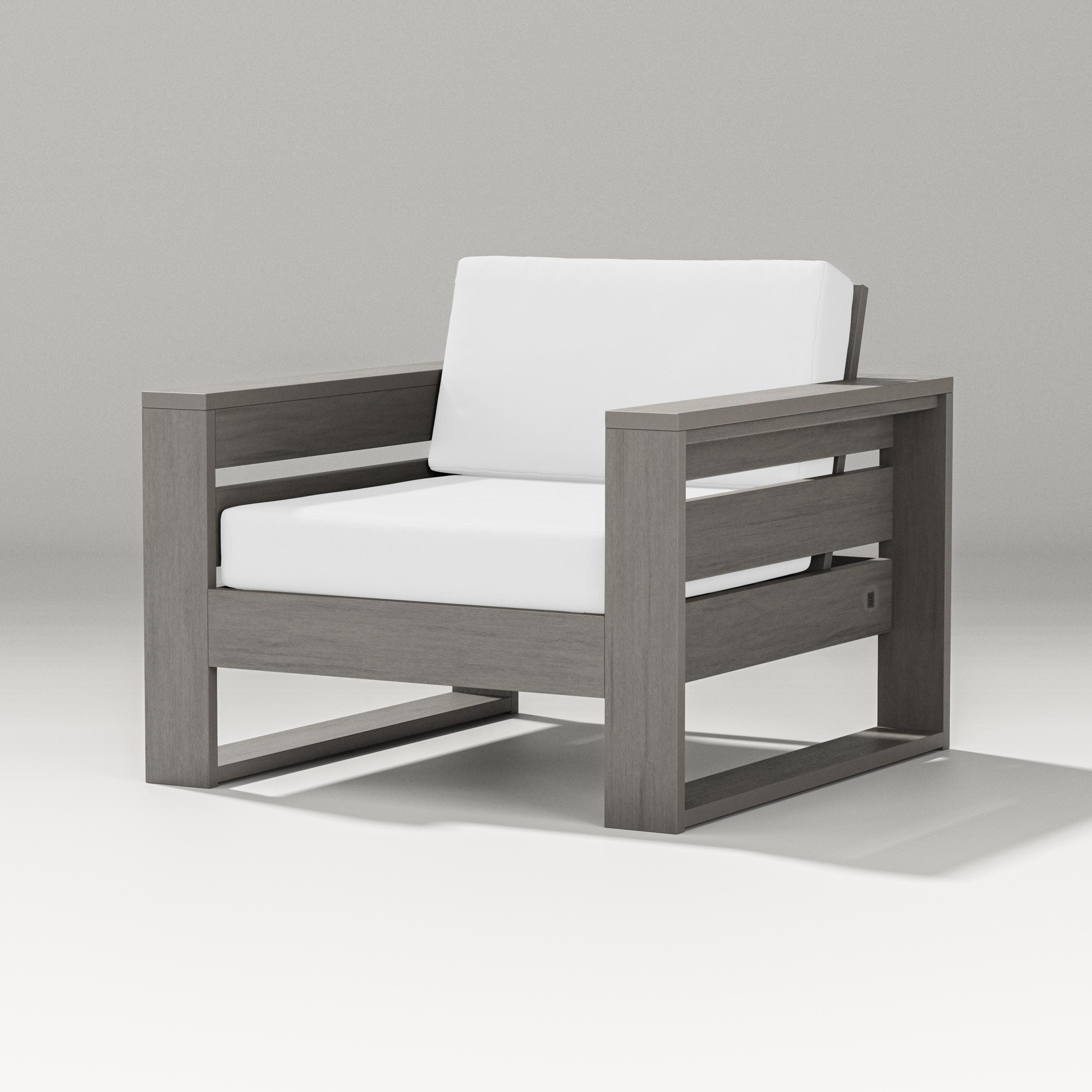Latitude Lounge Chair in Driftwood / Natural