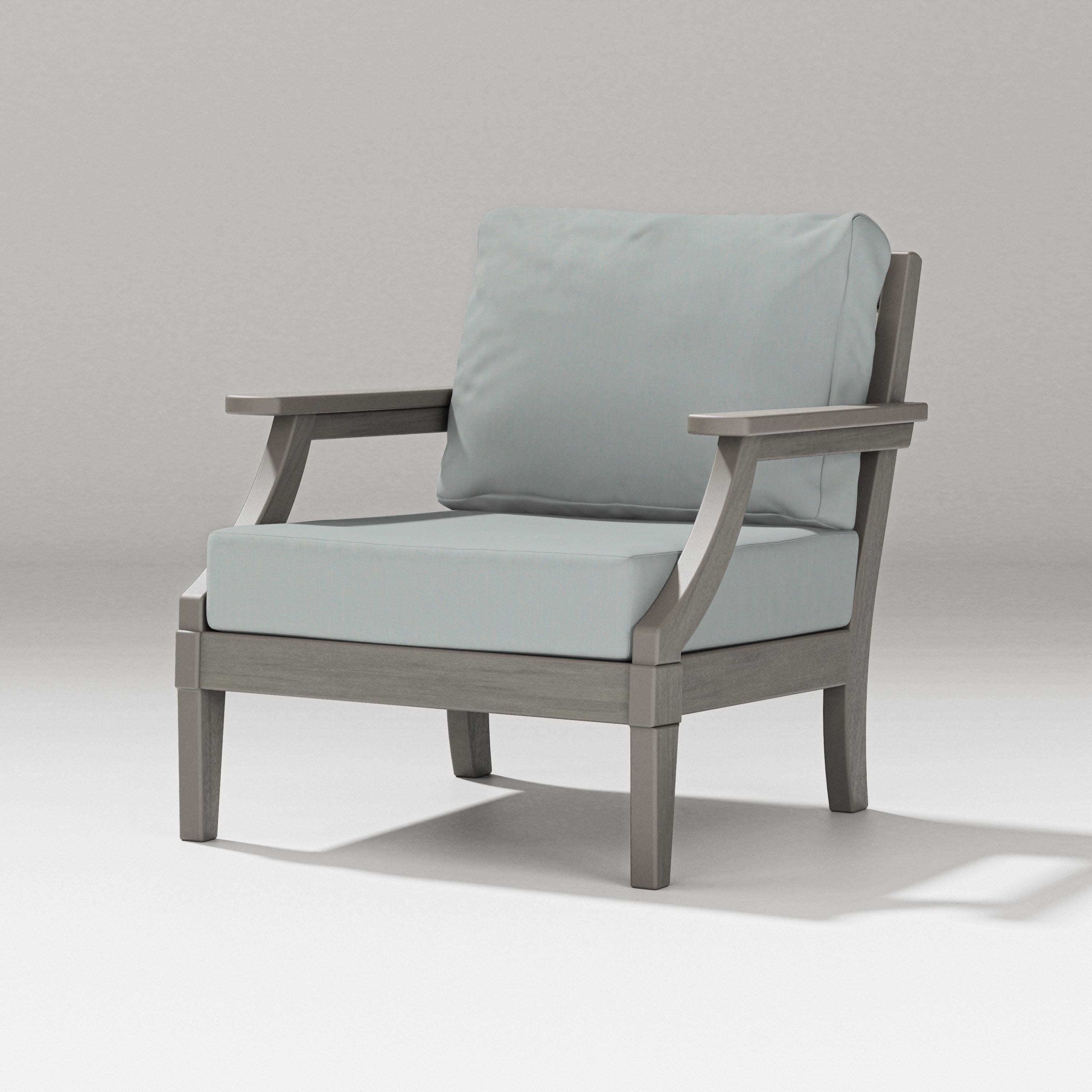 Estate Lounge Chair in Driftwood / Spa