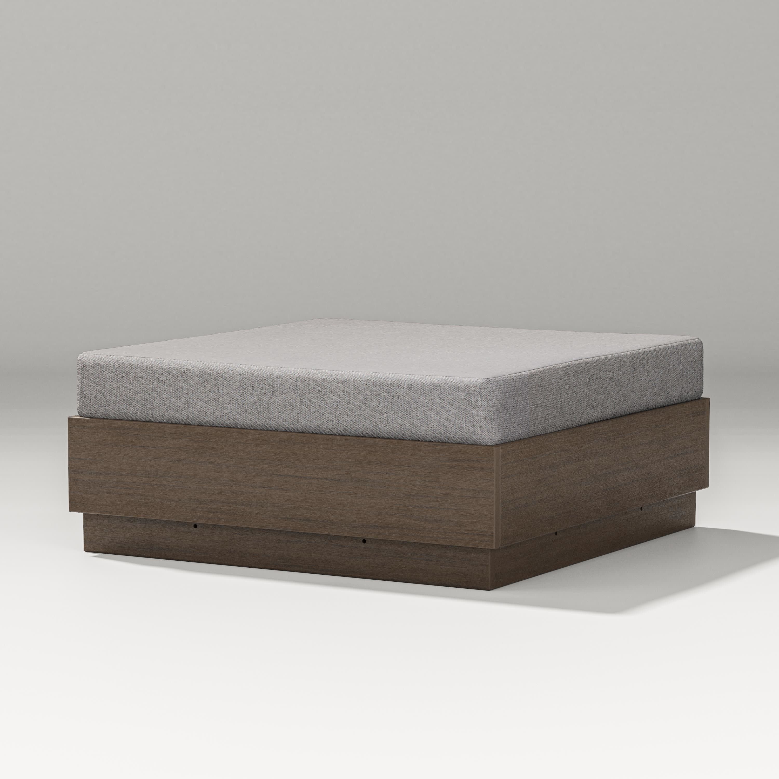 Elevate Lounge Ottoman in Kona / Grey Mist