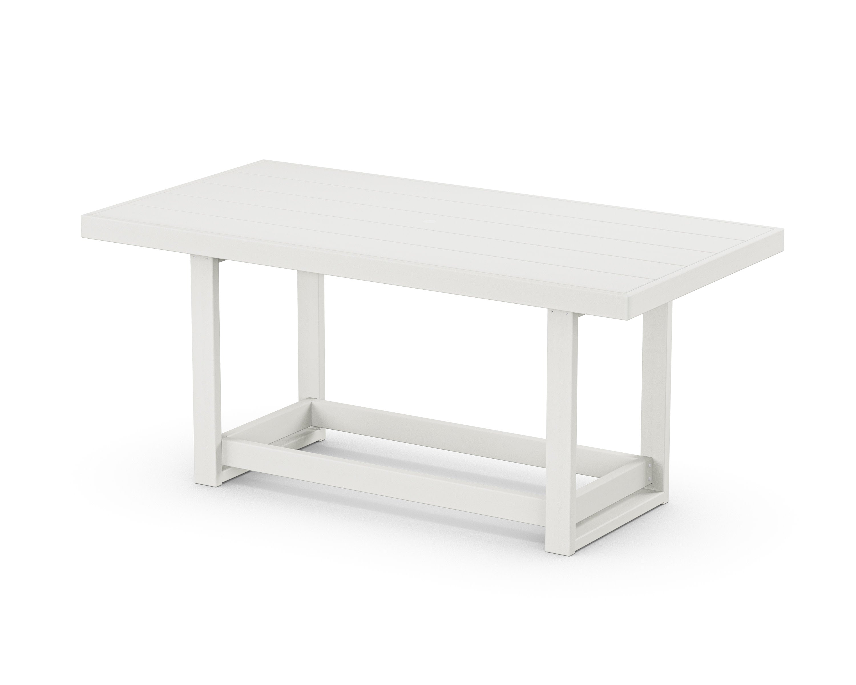EDGE 40 x 78 Counter Table in Vintage White