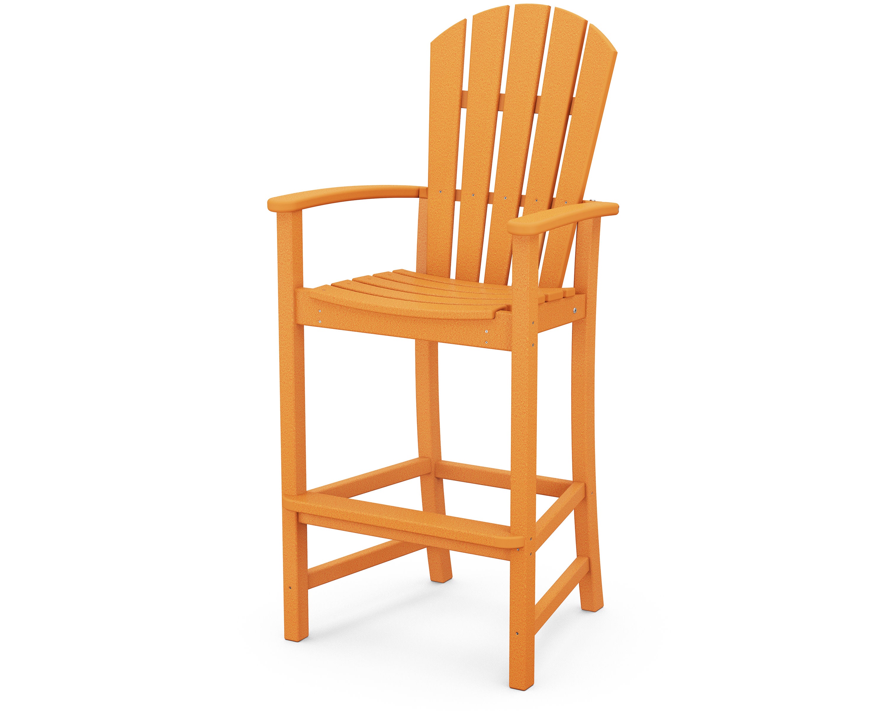 Palm Coast Bar Chair in Tangerine