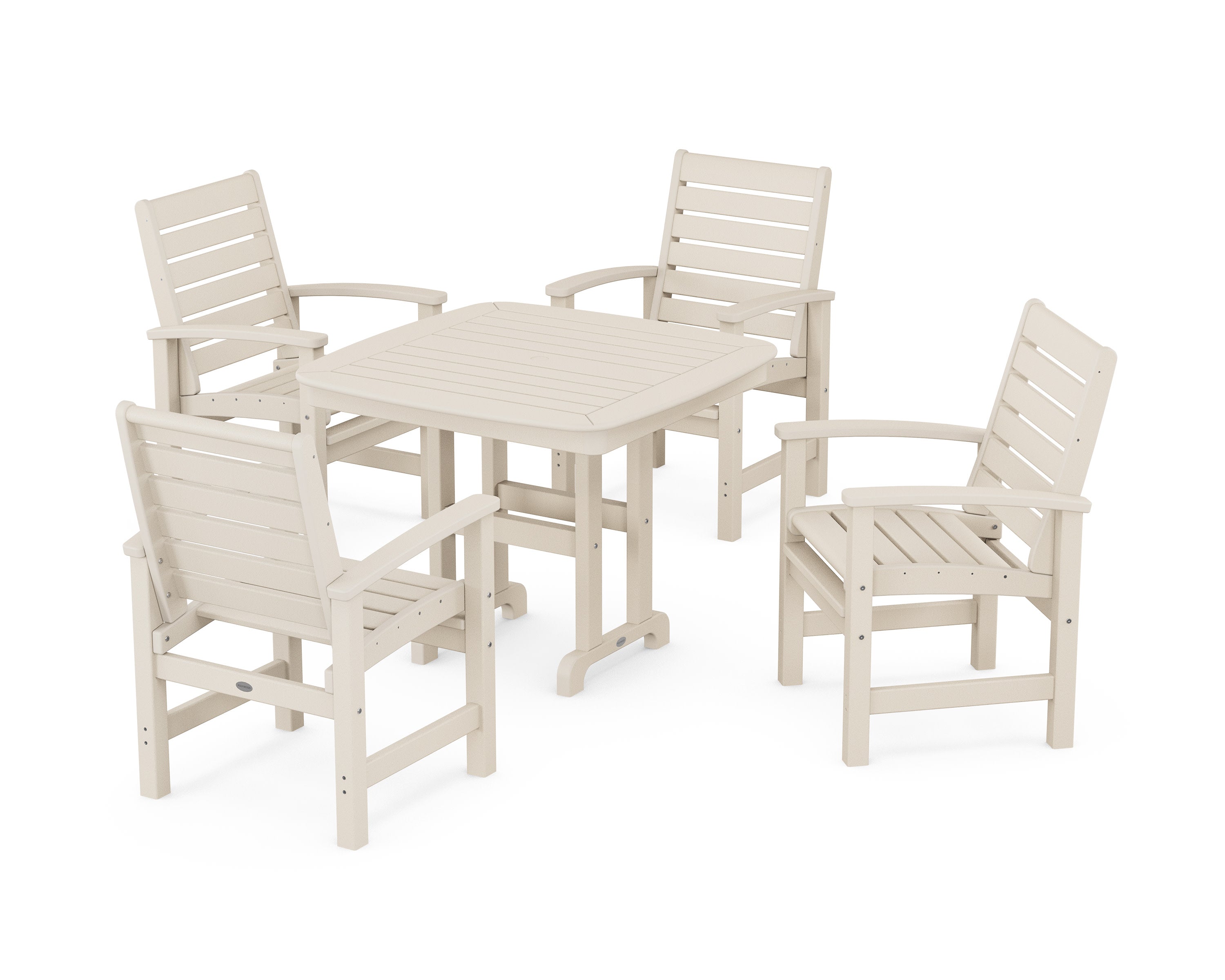 Signature 5-Piece Dining Set in Sand