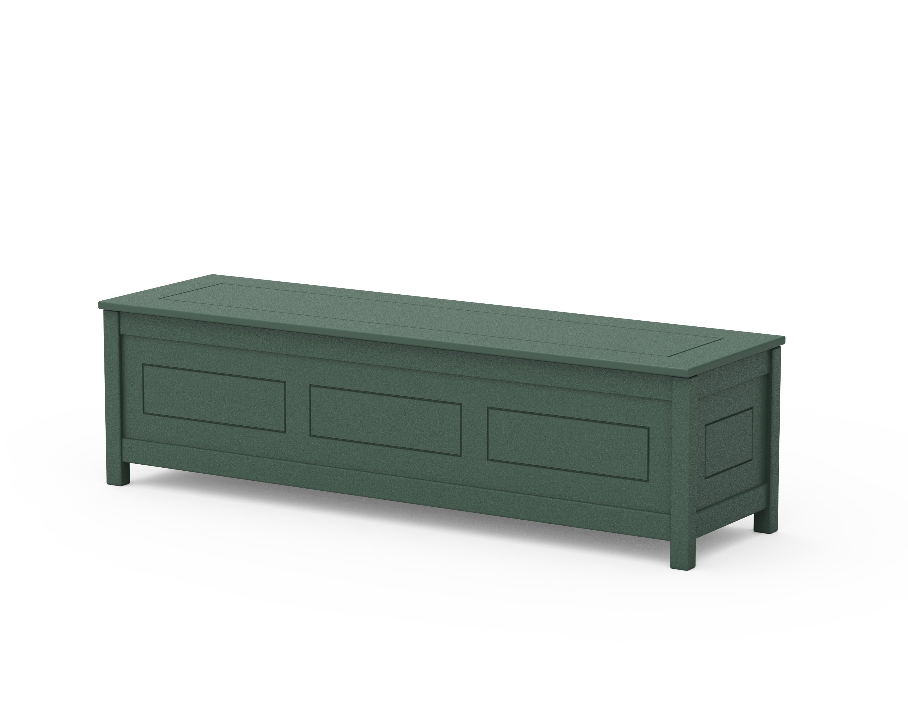 Country Living 60" Storage Bench in Green
