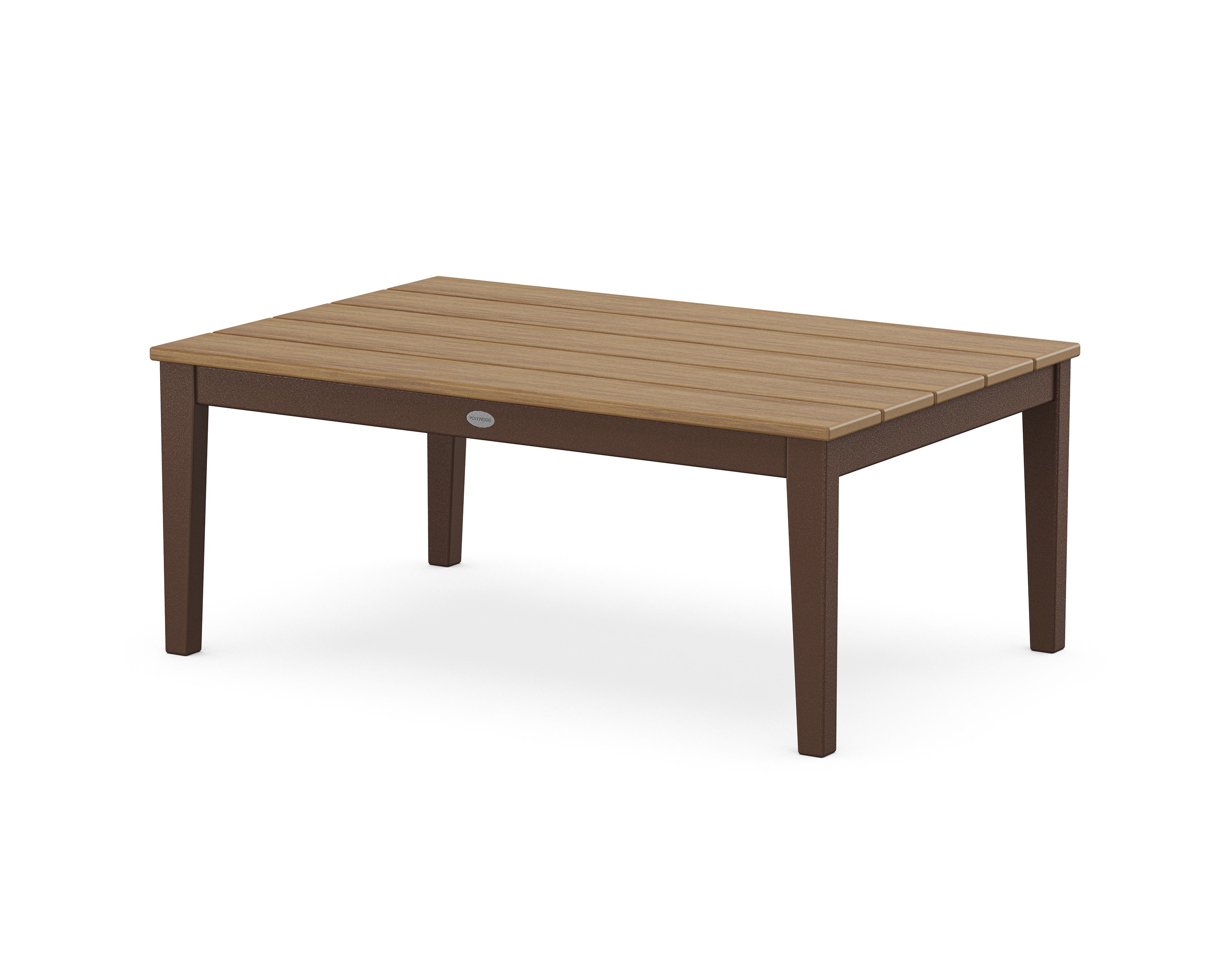 Newport 28" x 42" Coffee Table in Mahogany / Natural