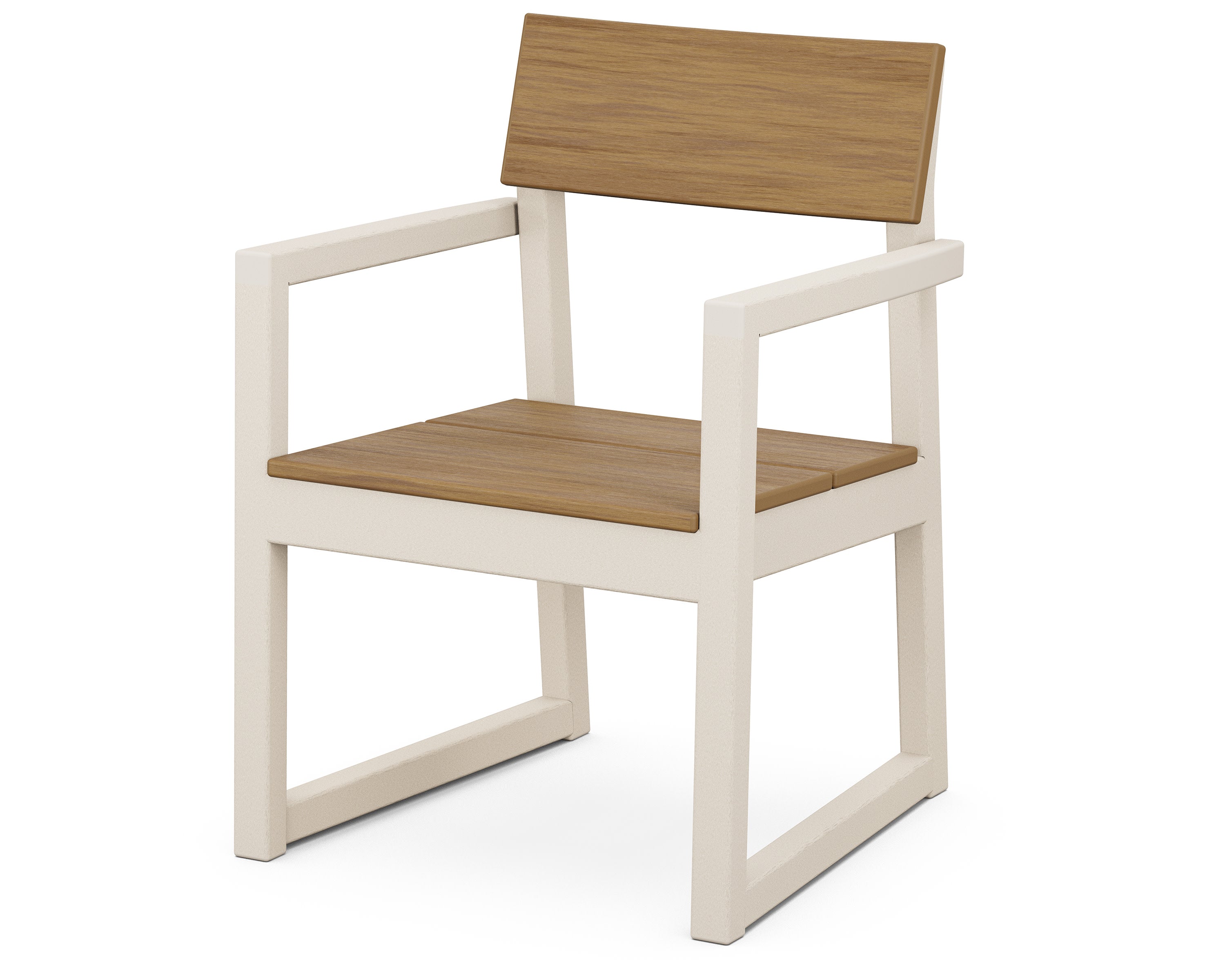 EDGE Dining Arm Chair in Sand / Natural